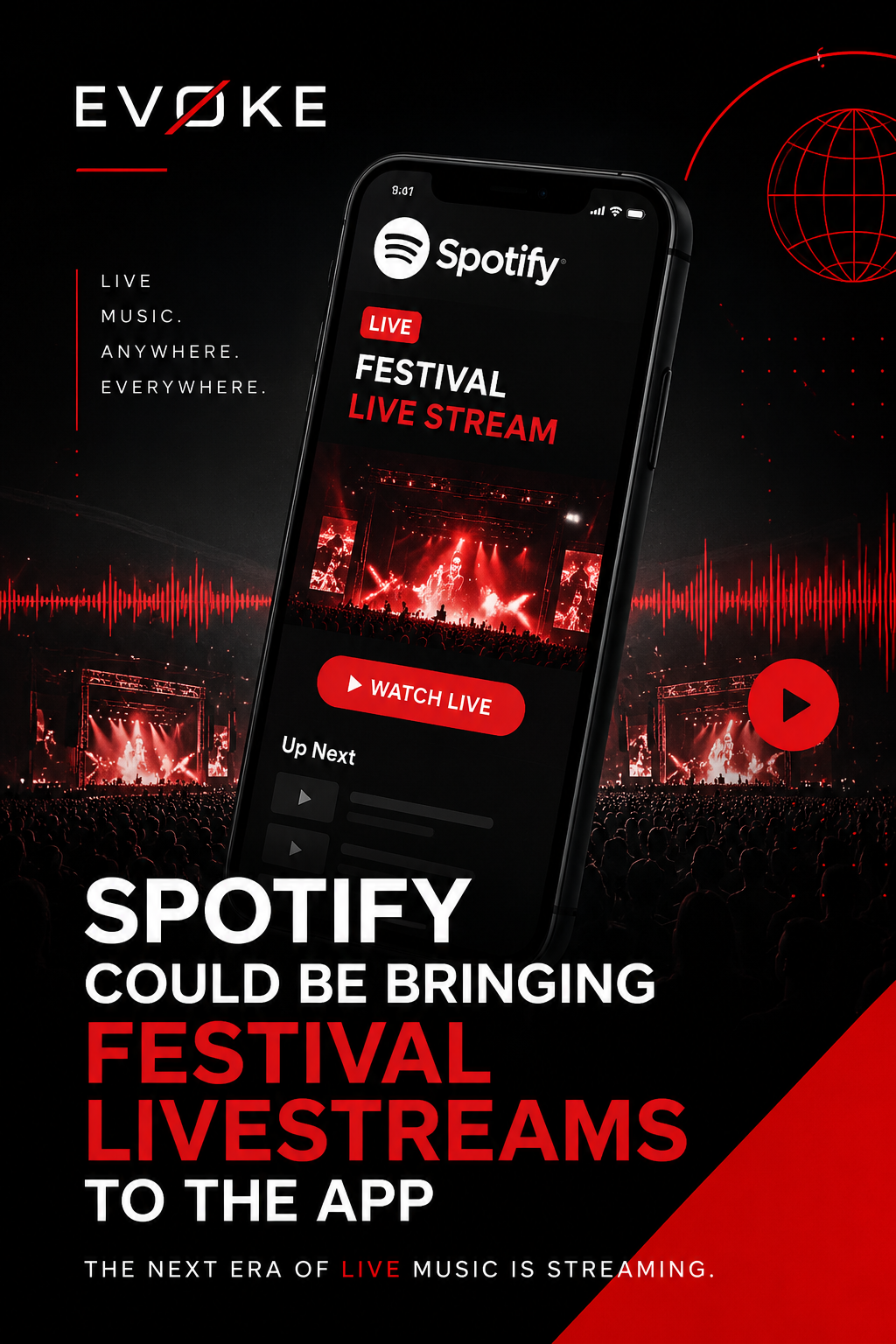 Spotify Could Be Bringing Festival Livestreams to the App, and Honestly... It Makes Sense
