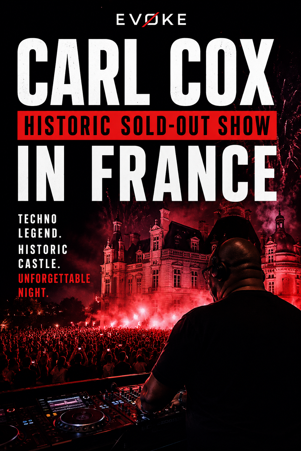 Carl Cox Turns a French Castle Into a Massive Dancefloor as Historic Show Sells Out
