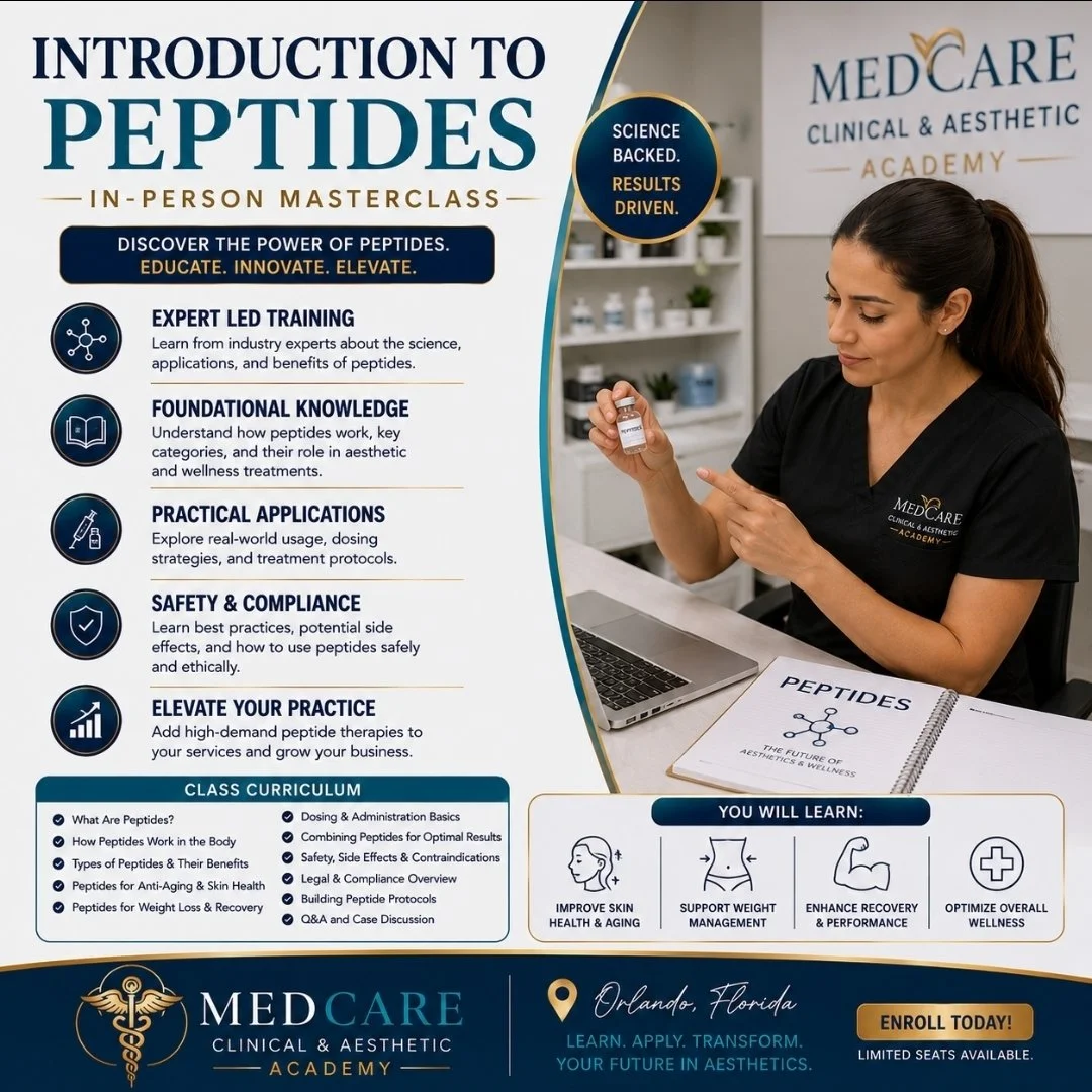 PEPTIDE THERAPY CERTIFICATION- ONLINE
