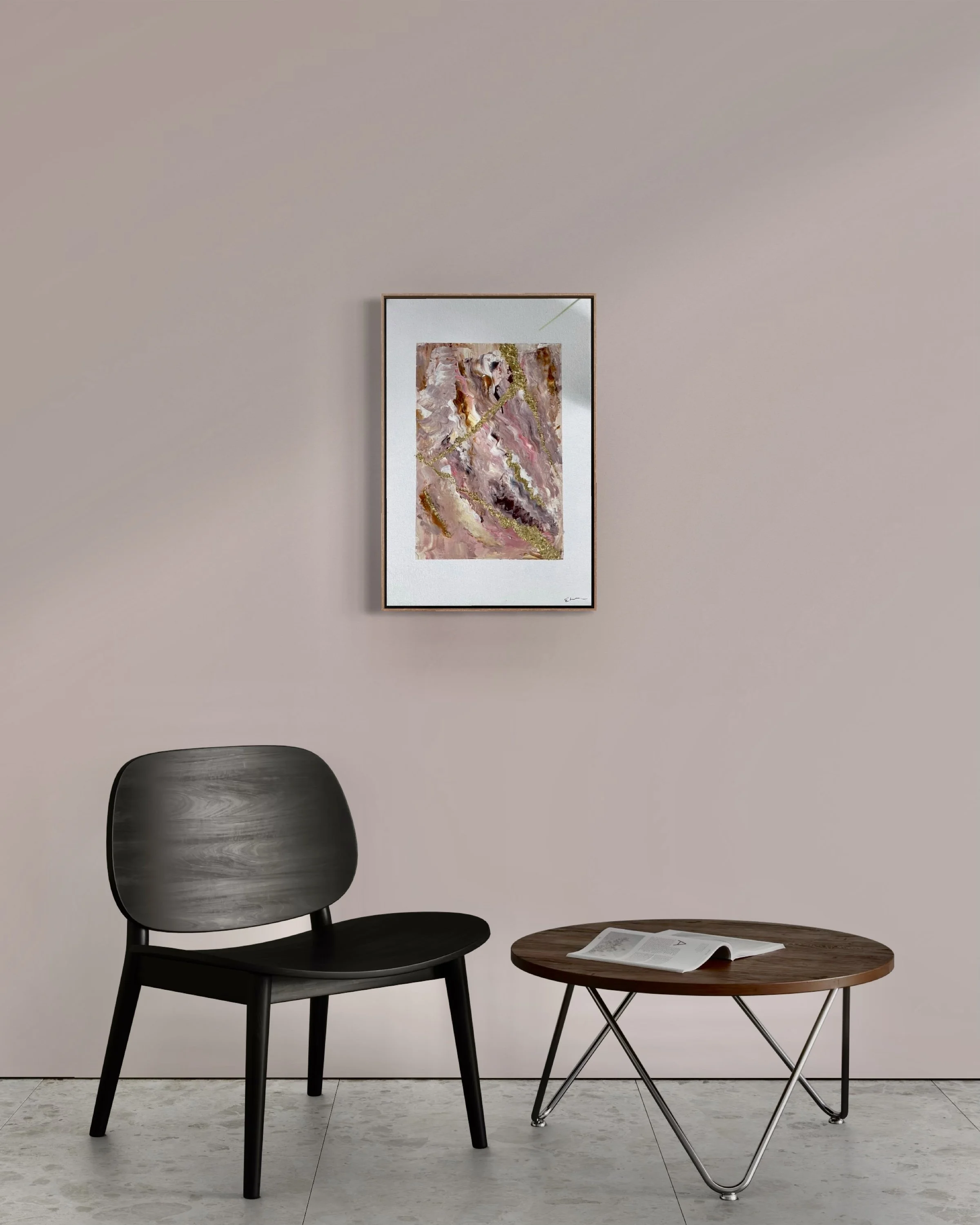 Muted in gold - SOLD