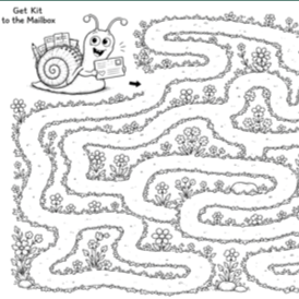 Color &amp; Play: Maze Activity