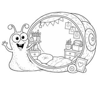 Imagine Yourself As A Snail