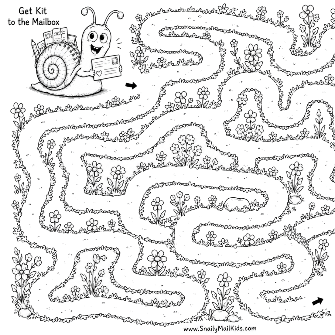 Color &amp; Play: Maze Activity