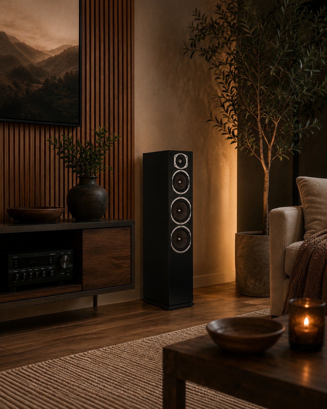 Energy Speaker in Livingn Room