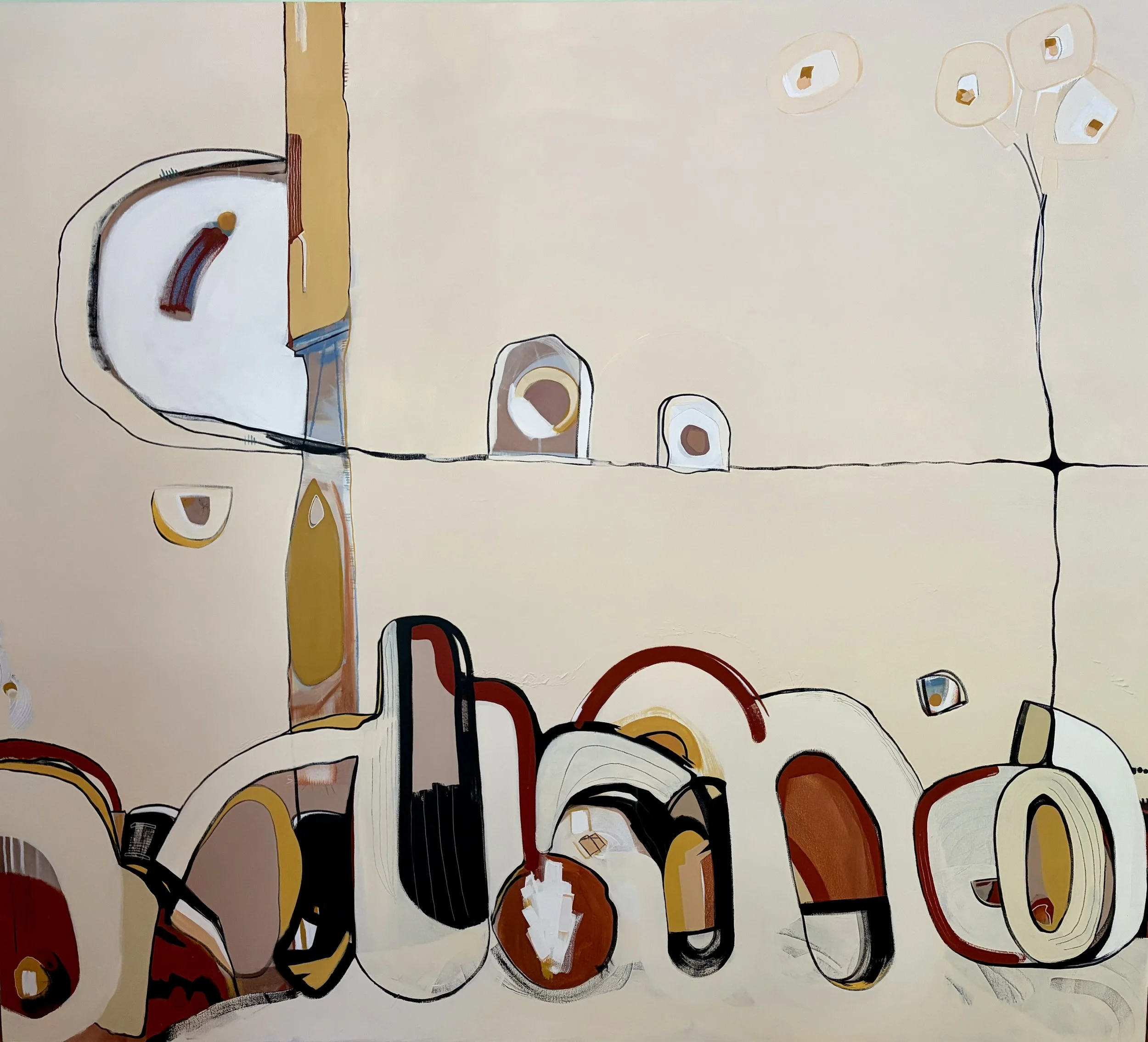 Artwork in Conversation With the Interior // Private Collection Commission