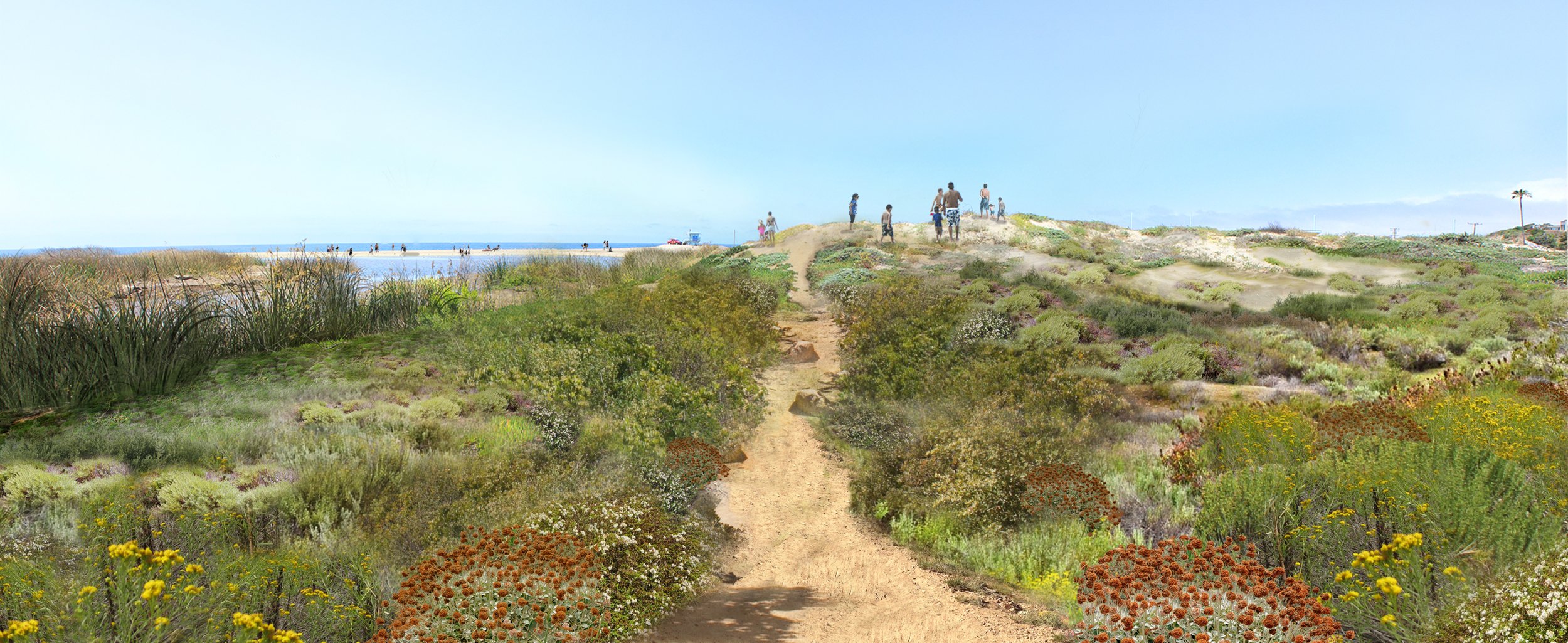 Malibu Living Shoreline Project – Malibu, CA  Public Realm 