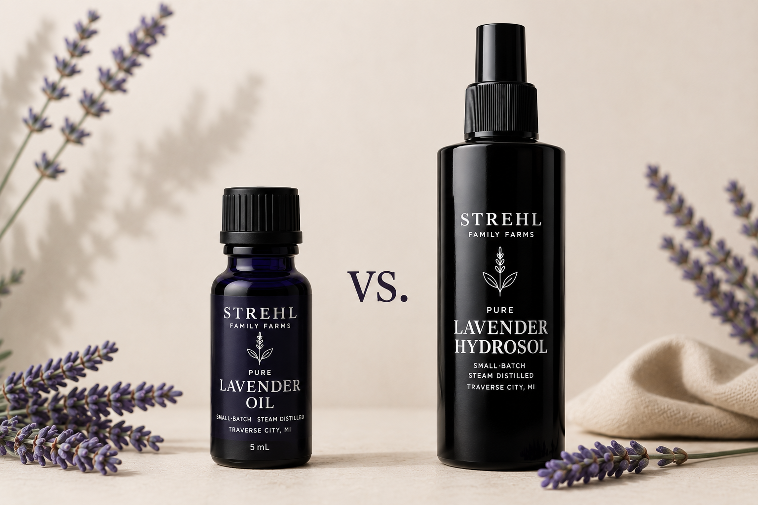 Essential Oil vs. Hydrosol: What's the Difference?