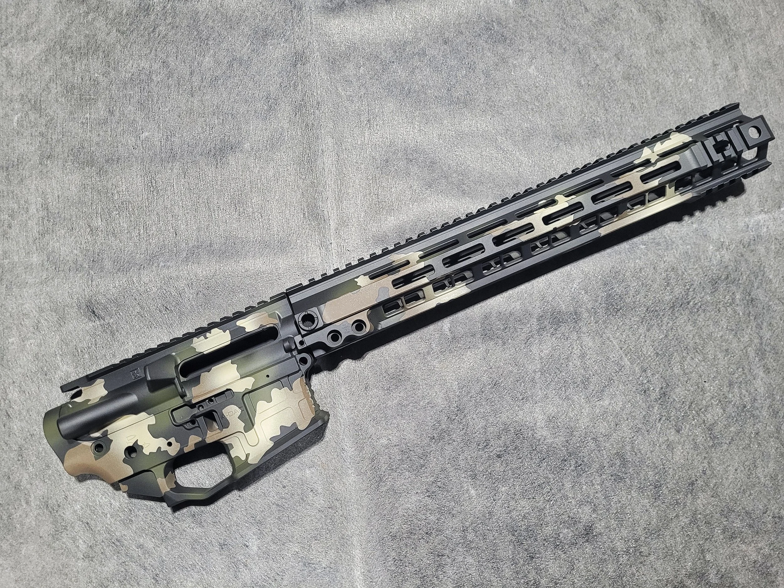 4 Color Full Camo Receiver Set Example - $465