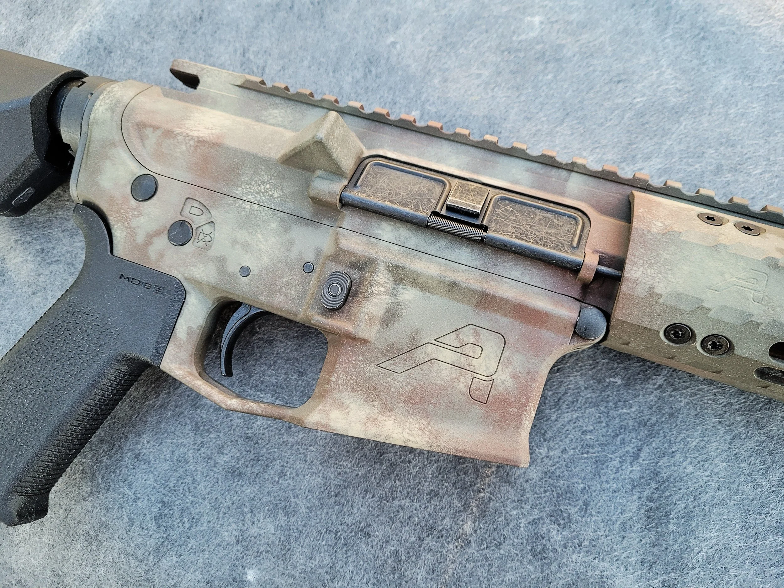 4 Color Freehand Receiver Set Example - $490