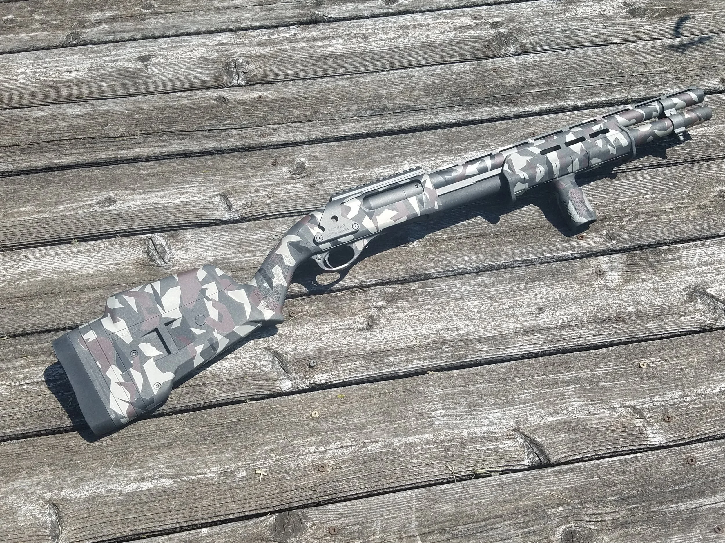 4 Color Shotgun Receiver+Barrel+Stocks+Extra Parts Example - $575