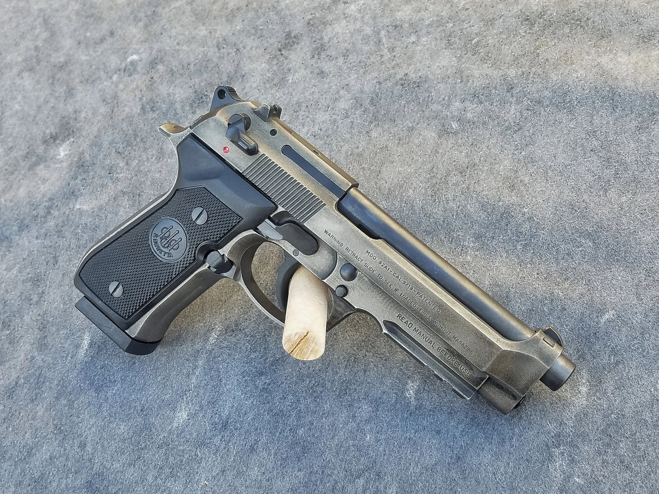 Distressed Pistol Slide+Frame Example - $250