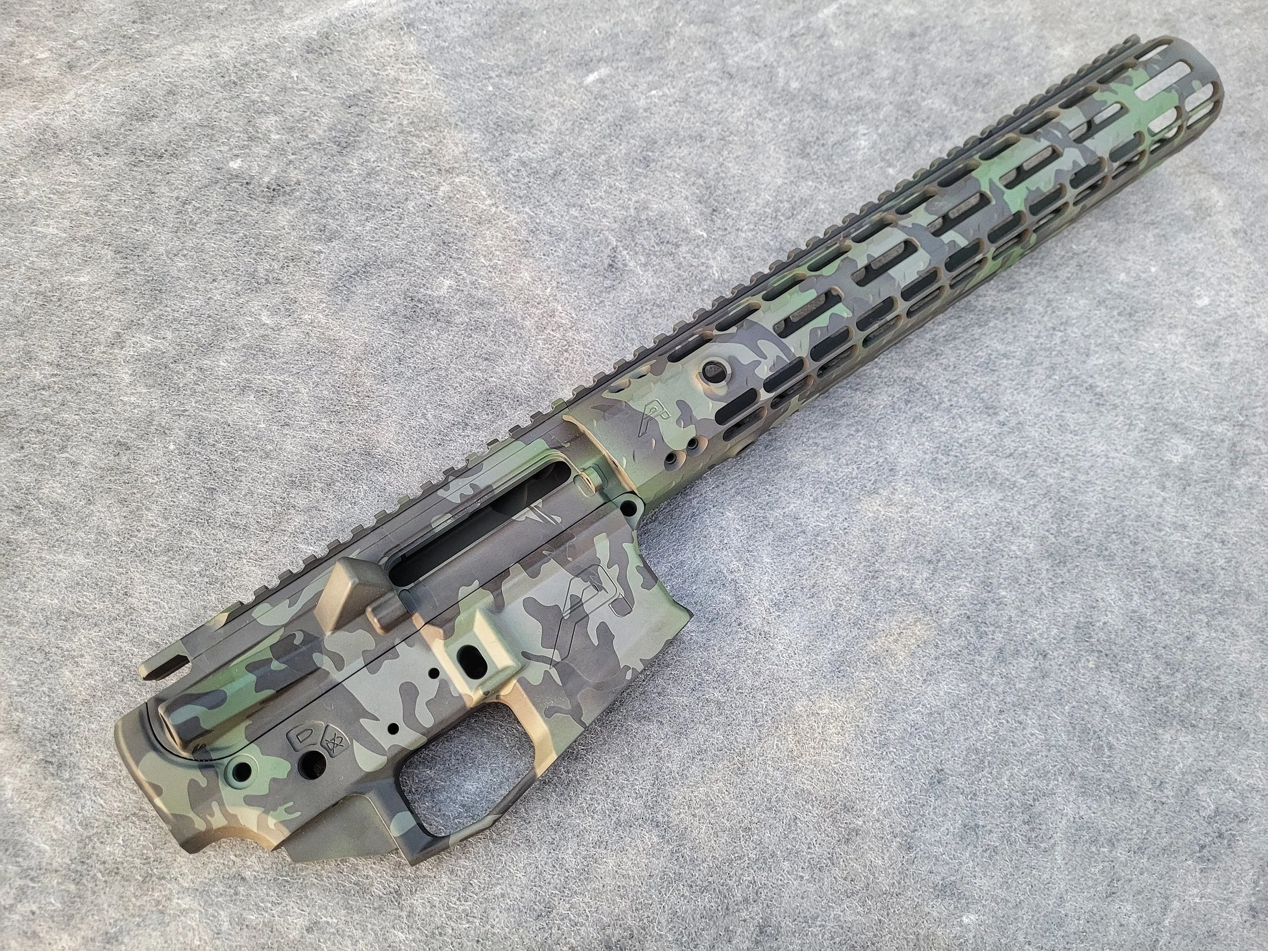 4 Color Full Camo Receiver Set Example - $465