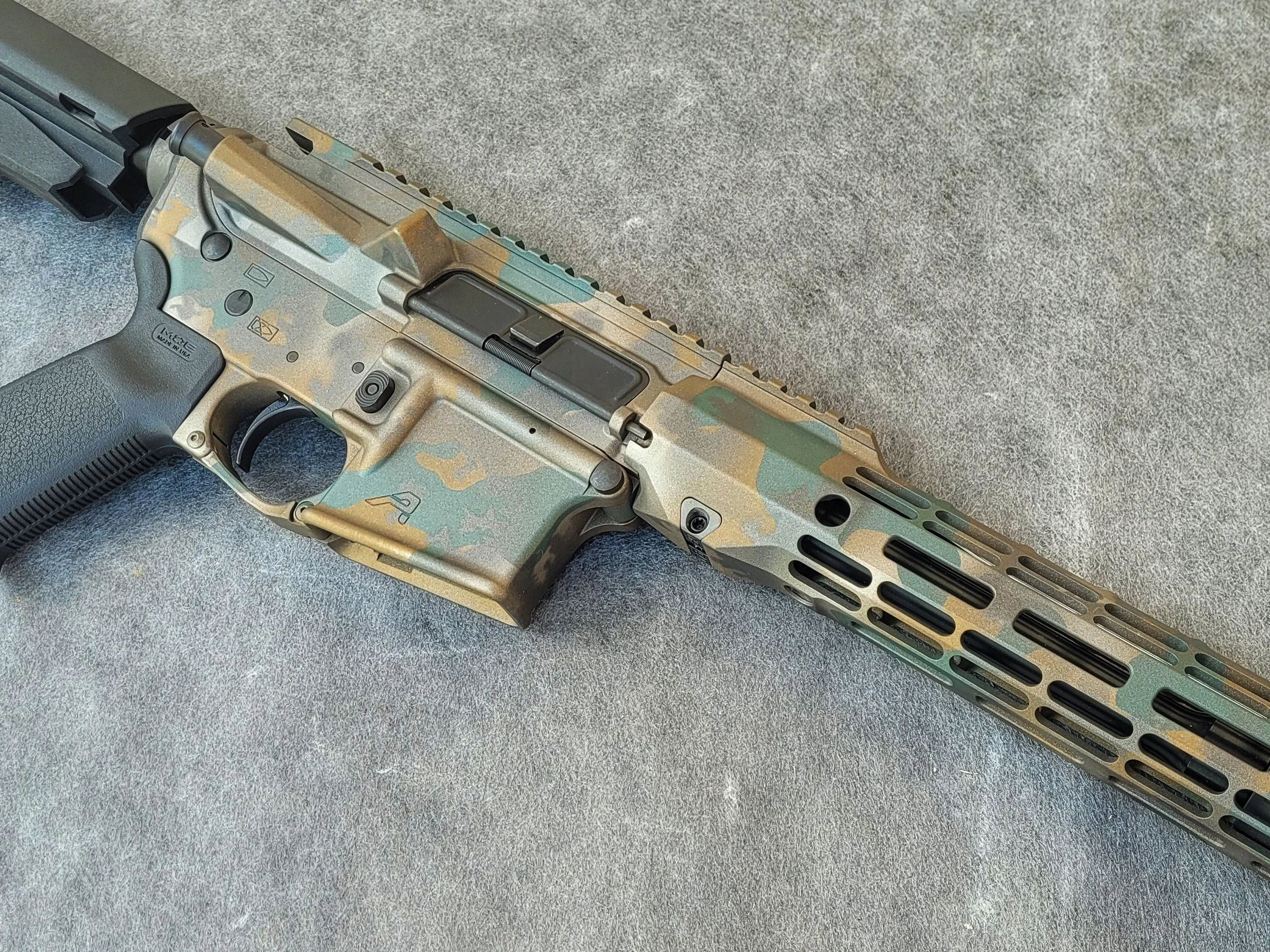 3 Color Full Camo Receiver Set Example - $435