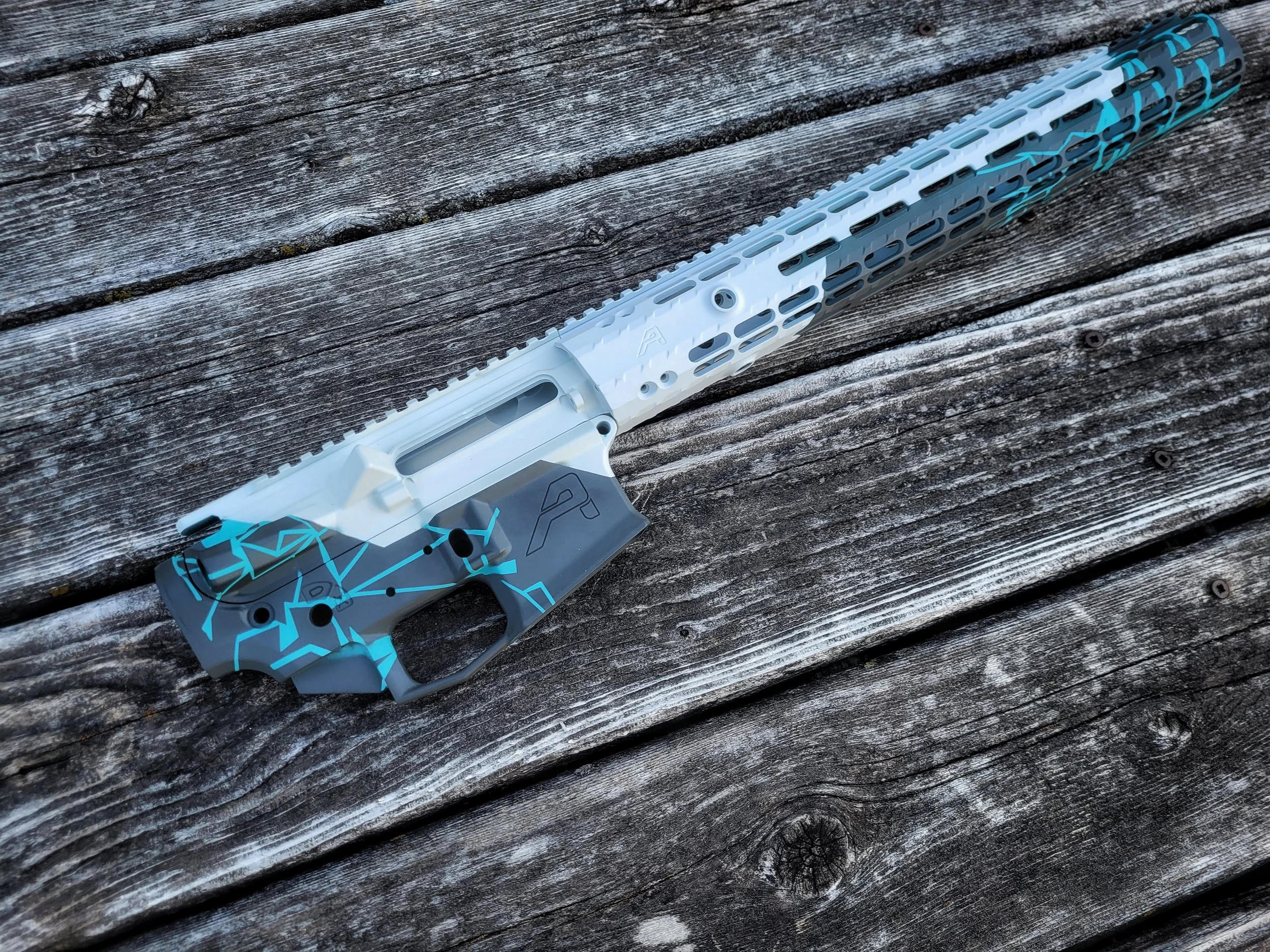 3 Color Full Camo Receiver Set Example - $435