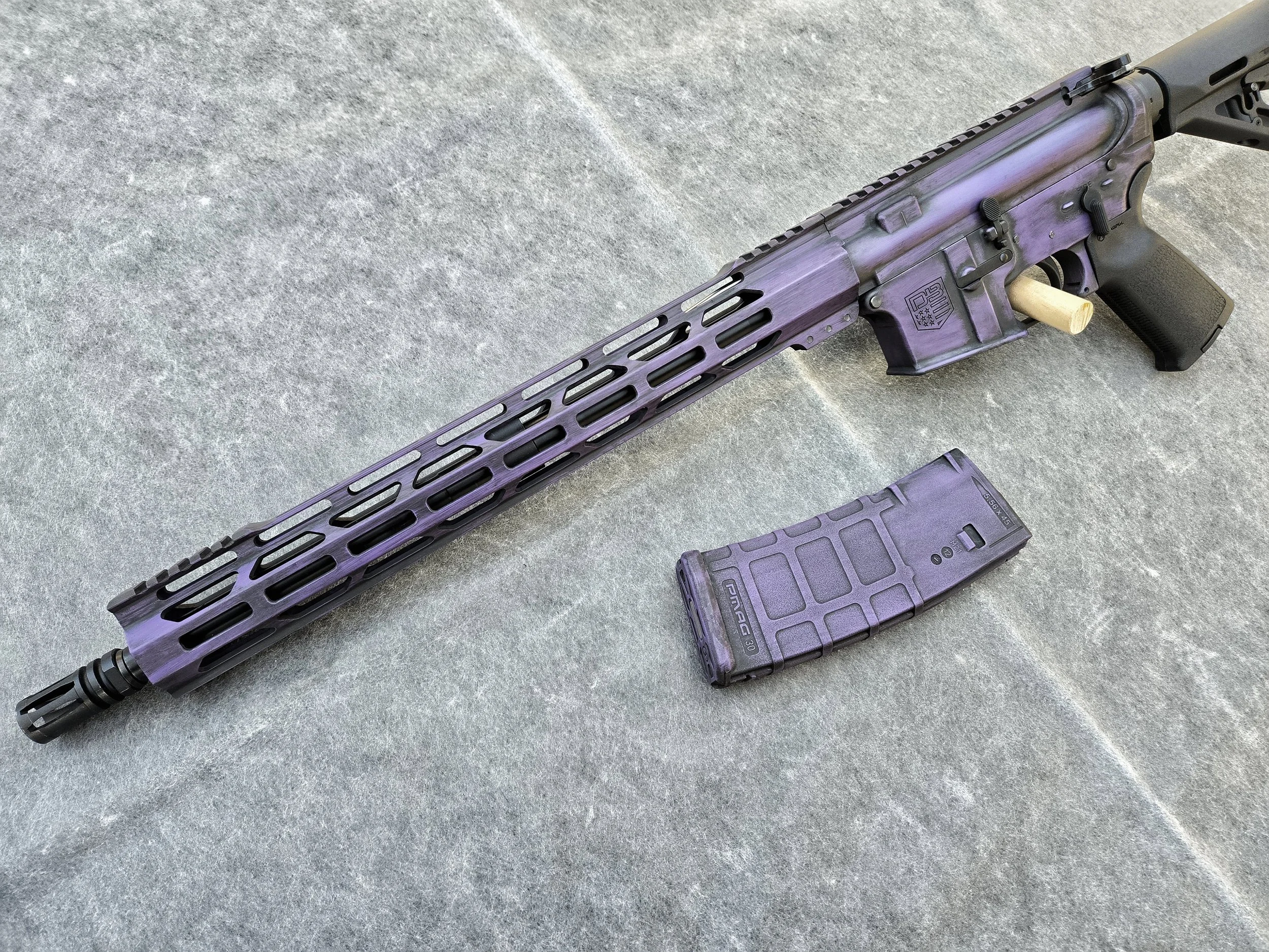 Distressed Receiver Set+Magazine Example- $355