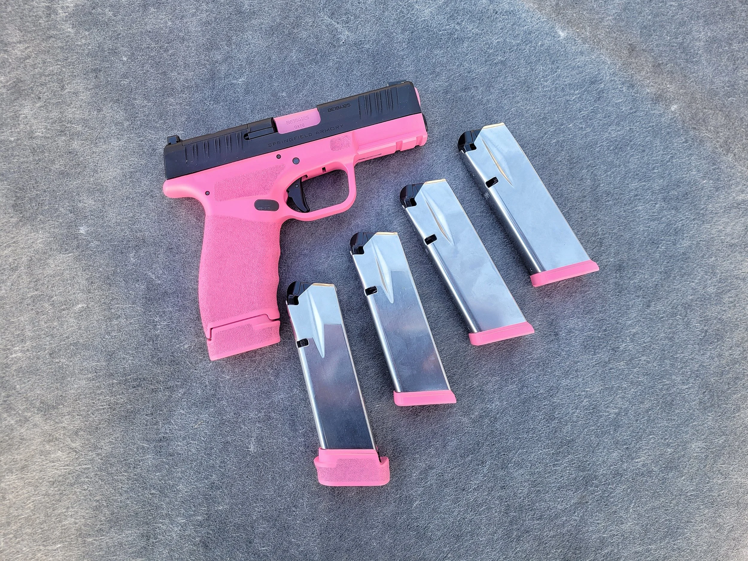 1 Color Frame+Barrel+5 Mag Base Plates Example - $245
