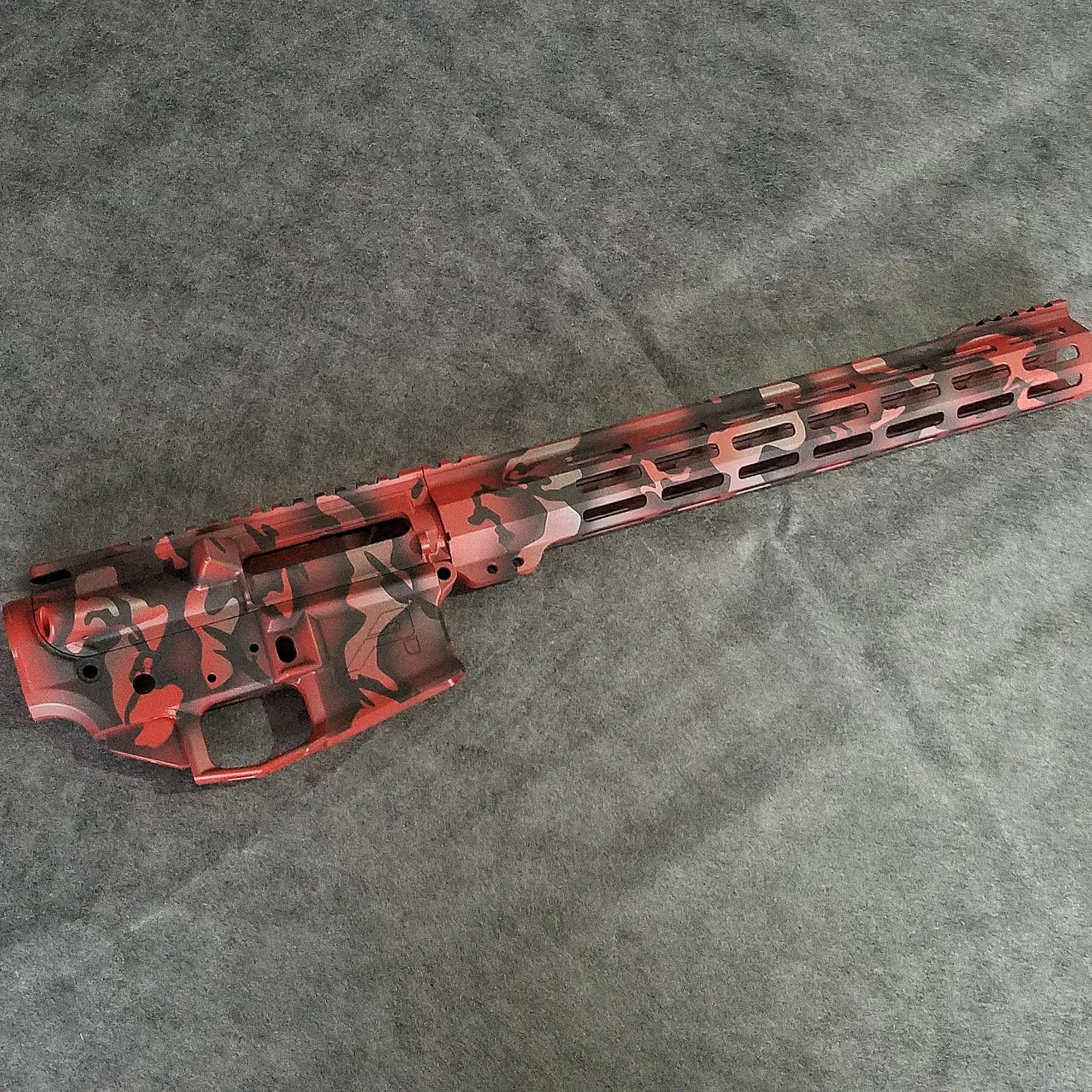 3 Color Full Camo Receiver Set Example - $435