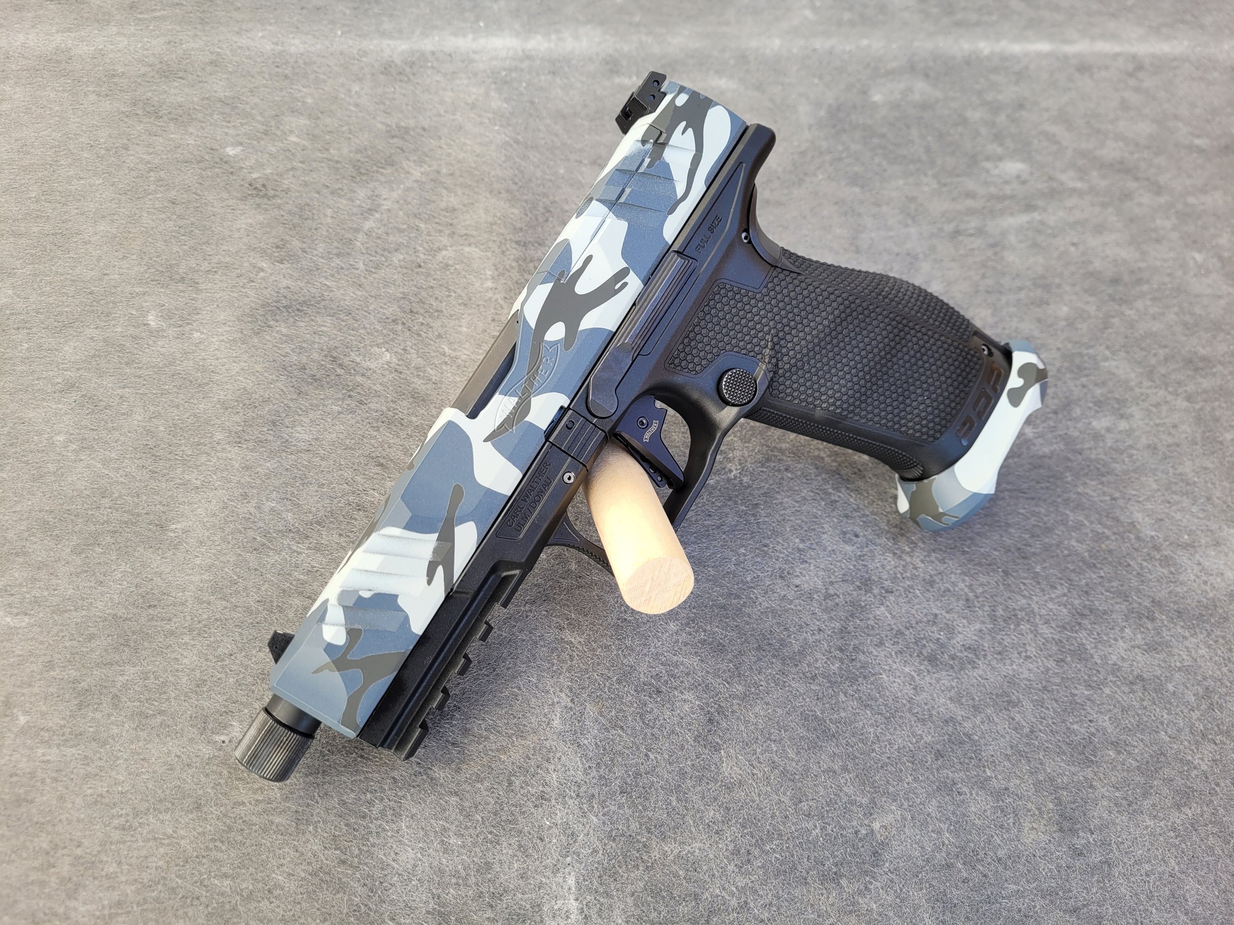 3 Color Pistol Slide+Magwell Example - $185