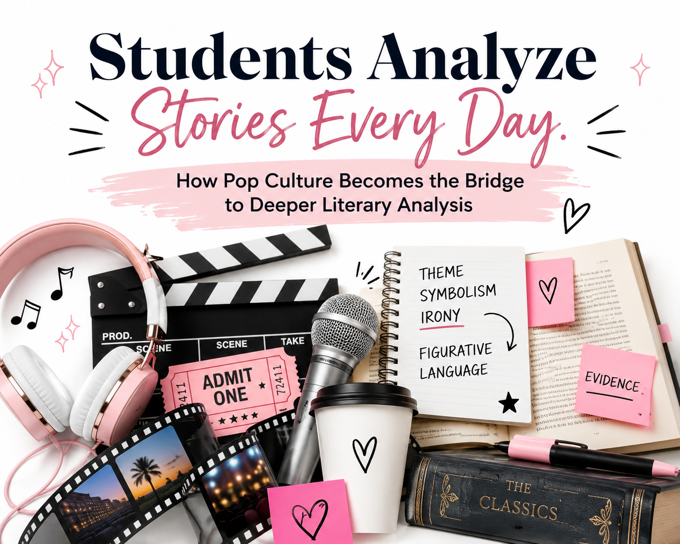 Students Analyze Stories Every Day