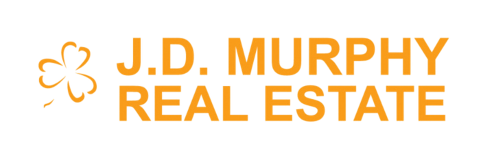 J.D. Murphy Real Estate logo with a three-leaf clover graphic