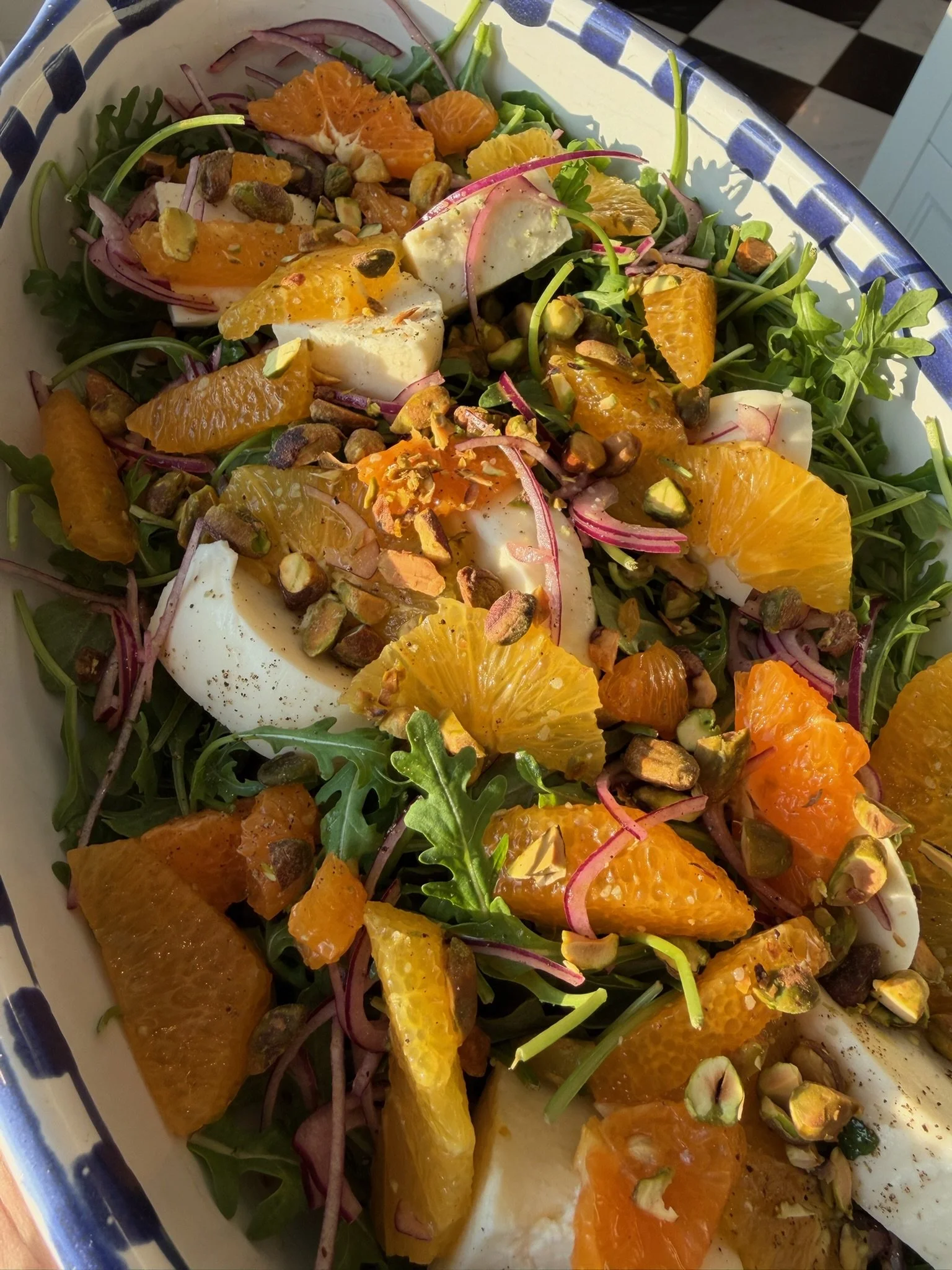 Winter Citrus Caprese Salad