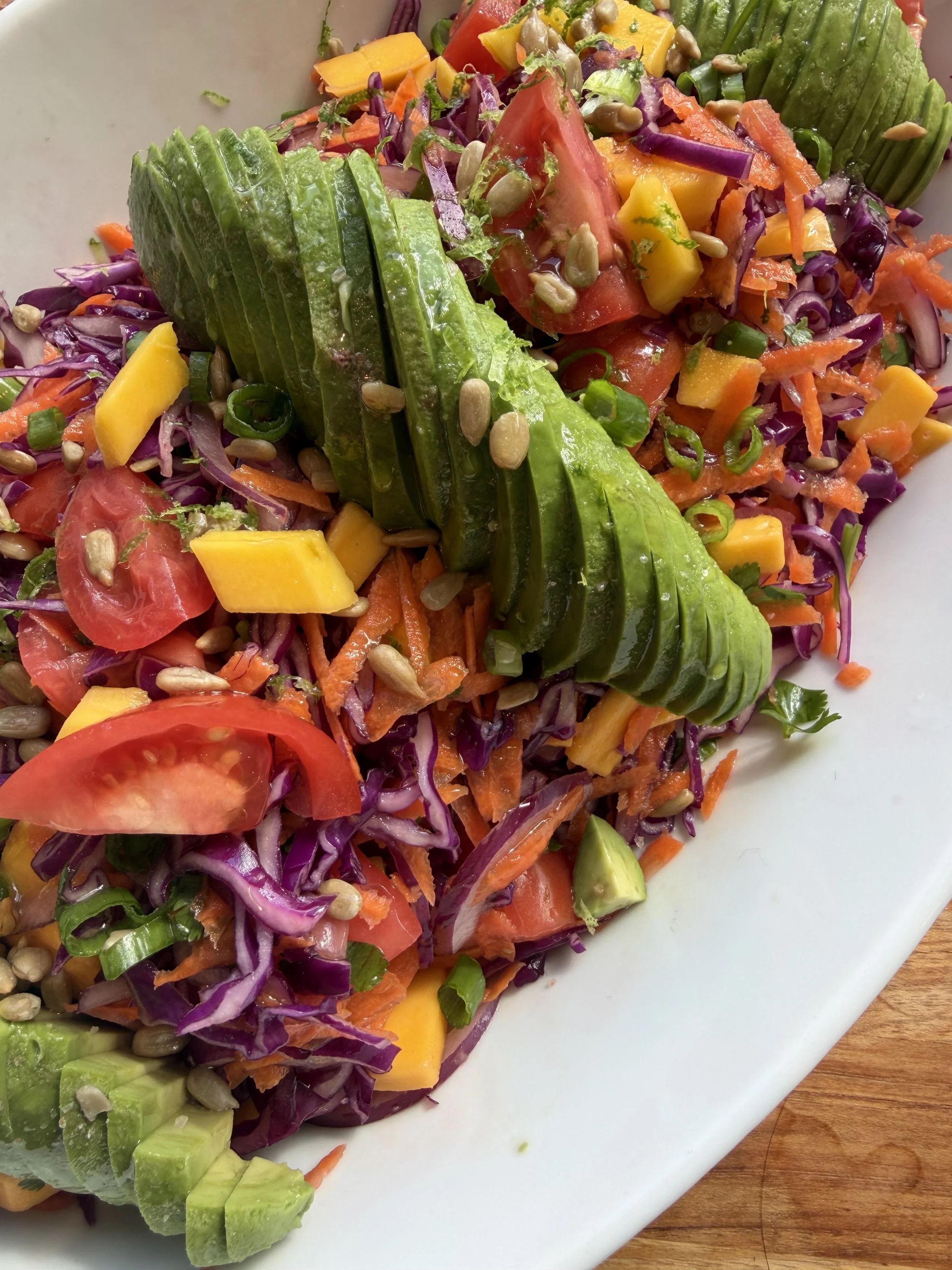 Mango Cabbage Salad