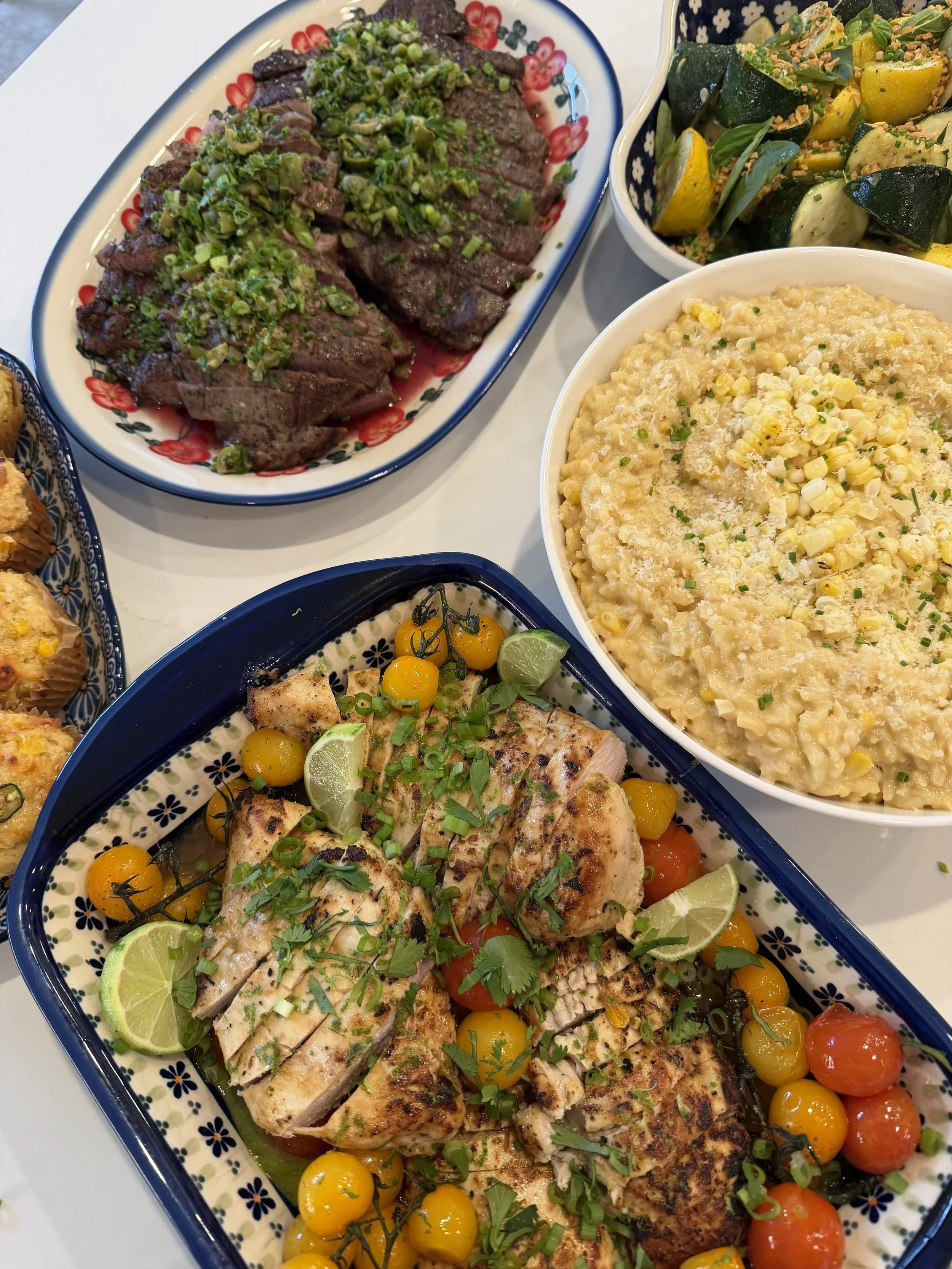 Summer Birthday Dinner Party 