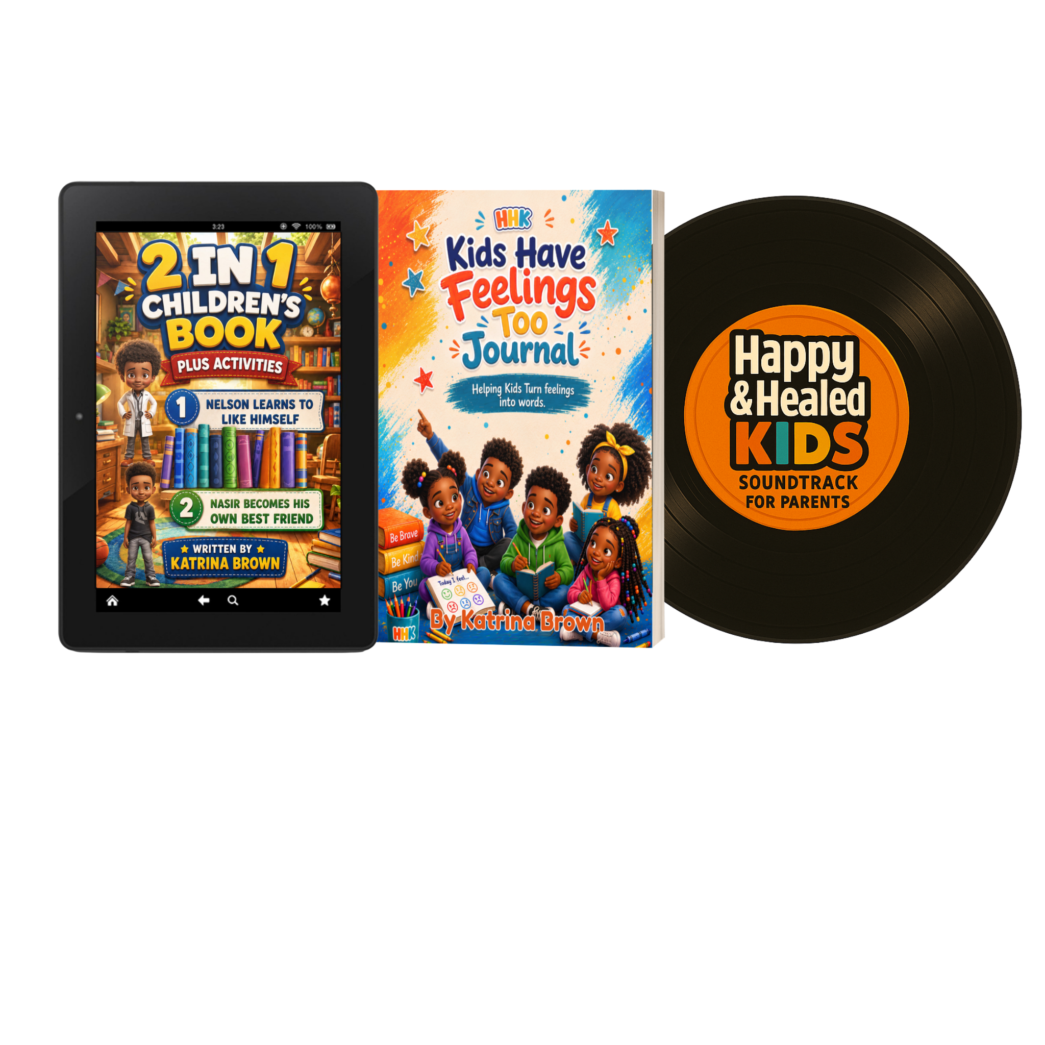 Nasir and Nelson Kids Bundle: 2 Books, Journal & Soundtrack