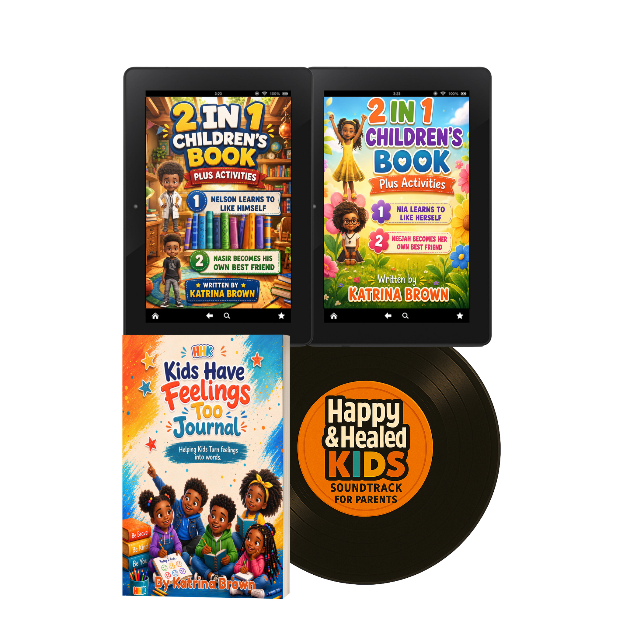 4 Books + 1 Journal (Ultimate Growth & Healing Bundle) + Soundtrack