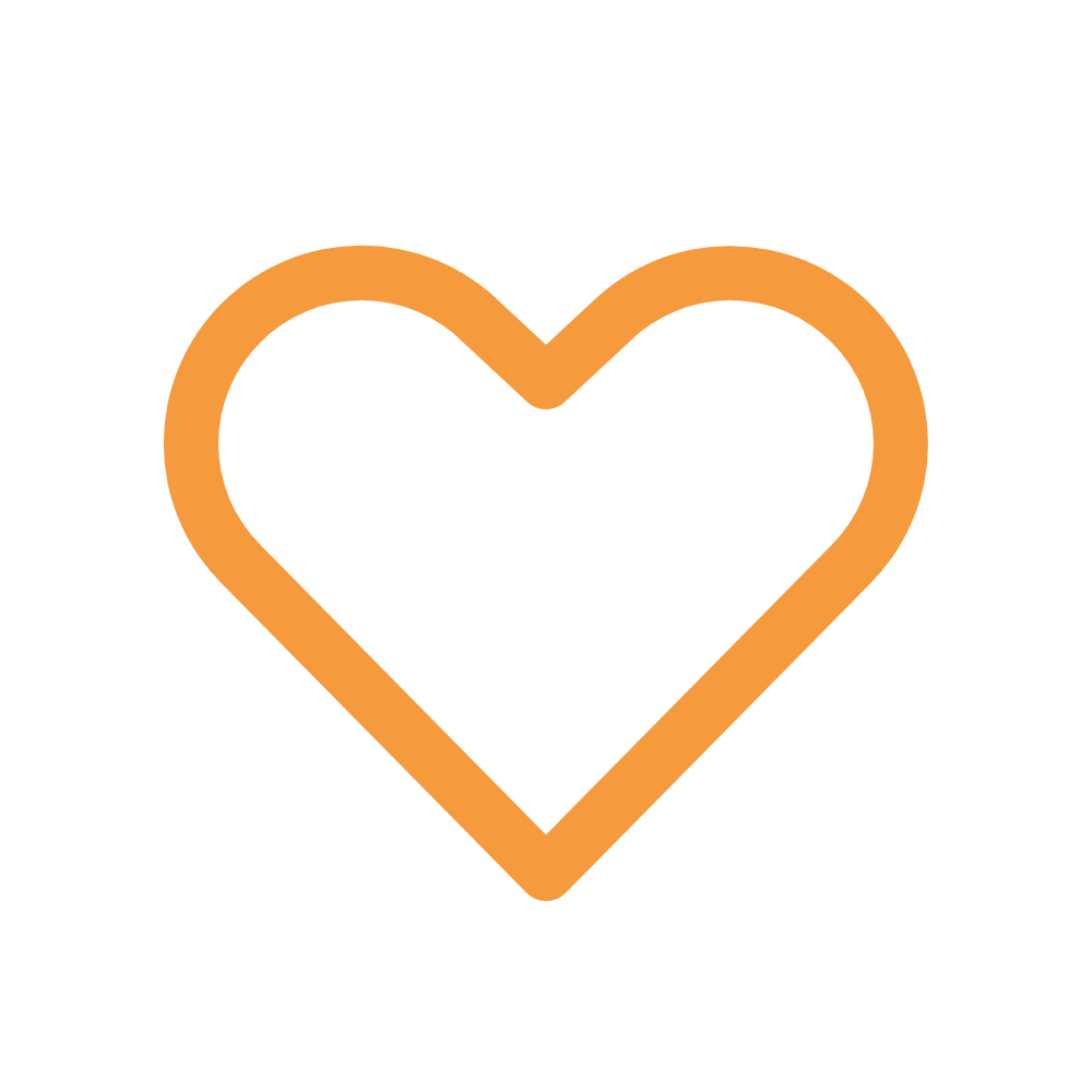 Orange Heart.
