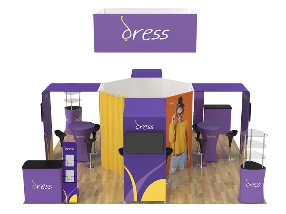 Titanium 20'x20' Booth Package