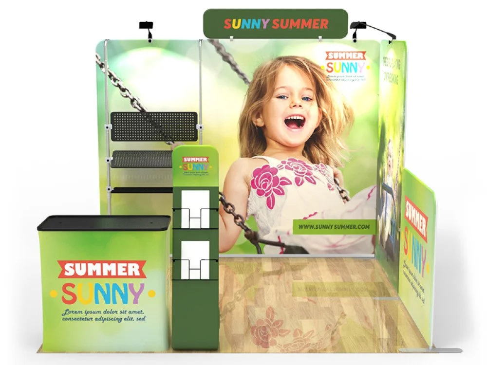 Topaz 10'x10' Booth Package
