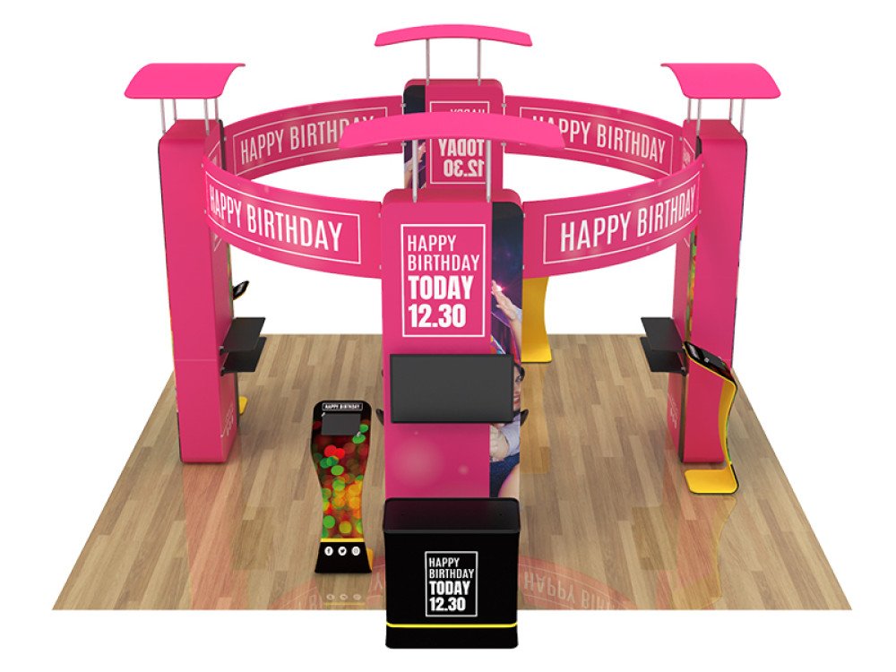 Diamond 20'x20' Booth Package