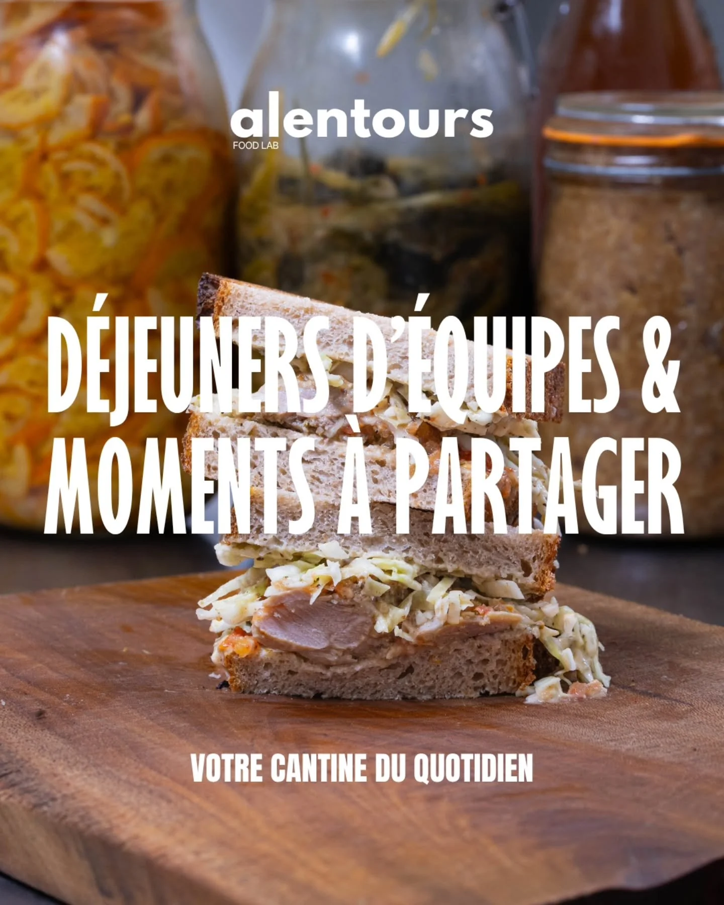 ALENTOURS D&Eacute;BARQUE AU BUREAU 🥪

Vous &ecirc;tes de plus en plus nombreux &agrave; venir chercher votre d&eacute;jeuner chez nous.

Alors maintenant, c&rsquo;est nous qui venons &agrave; vous.

ALENTOURS FOOD LAB lance ses livraisons pour les 