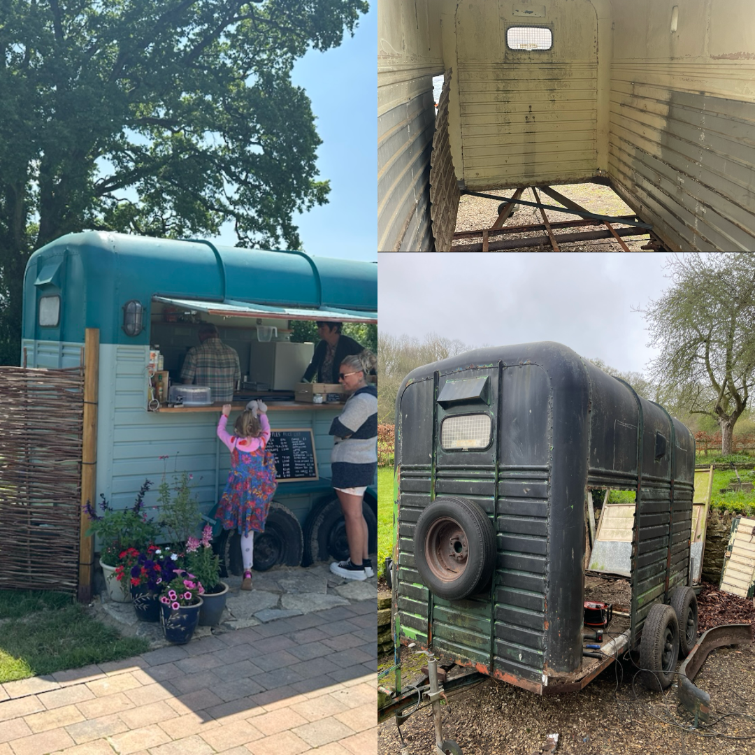 Trailer Cafe project collage