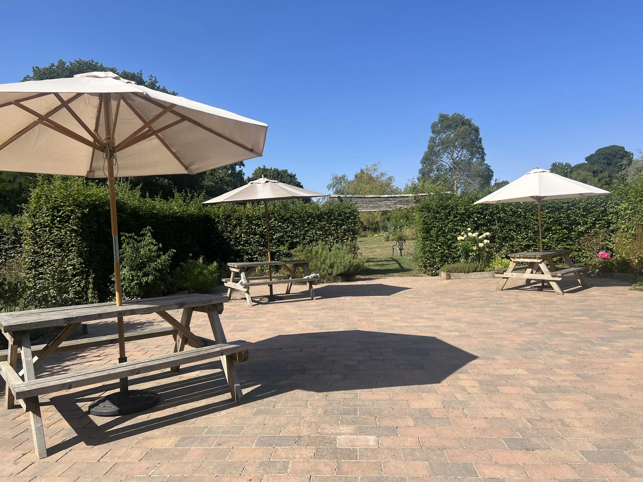 Seating and Courtyard in Sunshine
