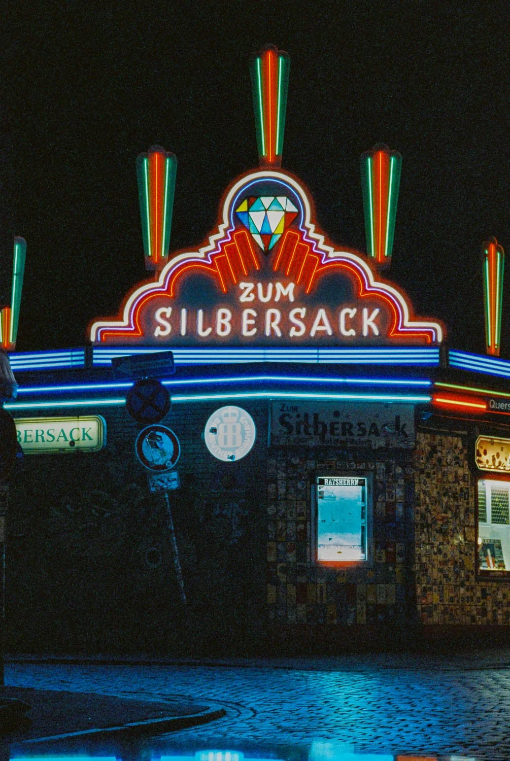 Hamburg, Silbersack waterhole, Cinestll 800T