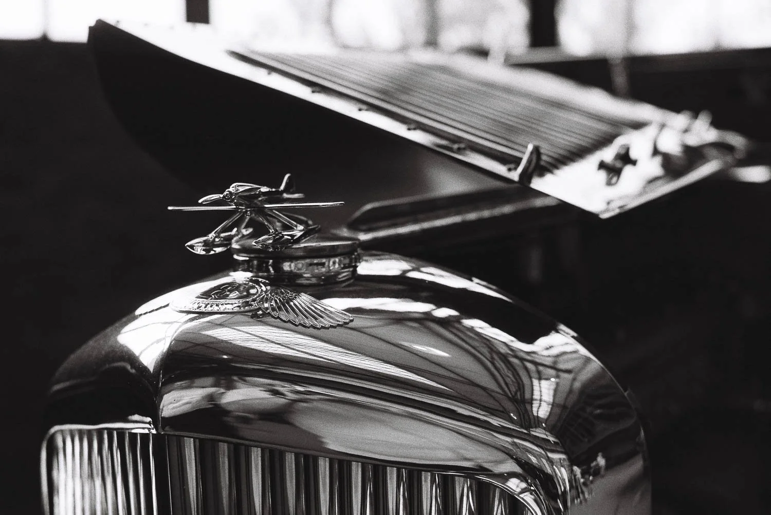 Dietzhölztal, Old Bentley, National Car Museum, Agfa APX 400