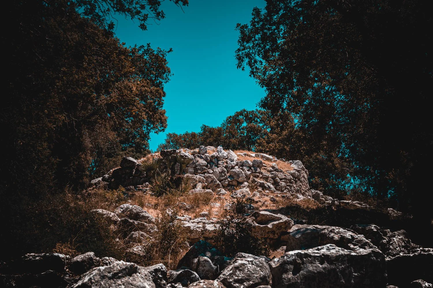 Mallorca, Talayot ruins.