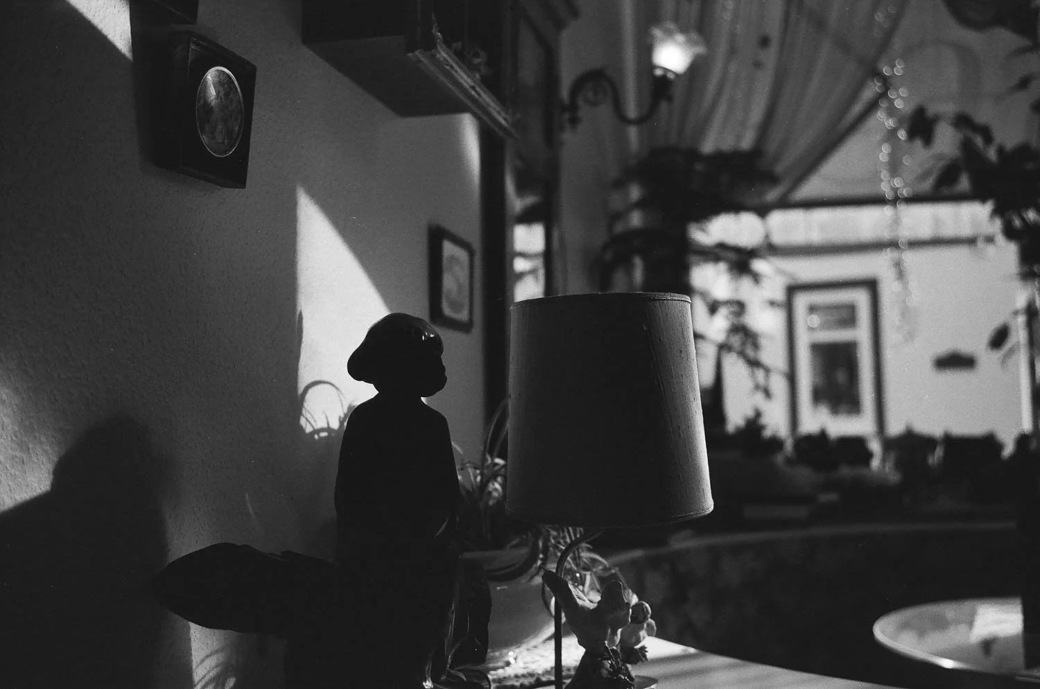 Braunfels, Kleines Café am Markt, Ilford Delta 3200