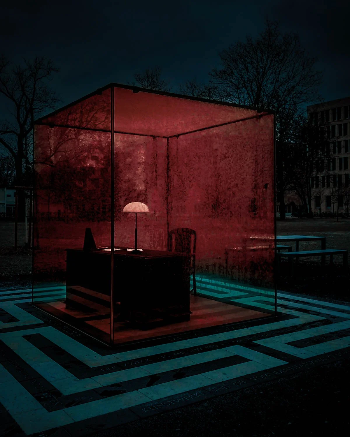 Frankfurt, Theodor W. Adorno's Desk.