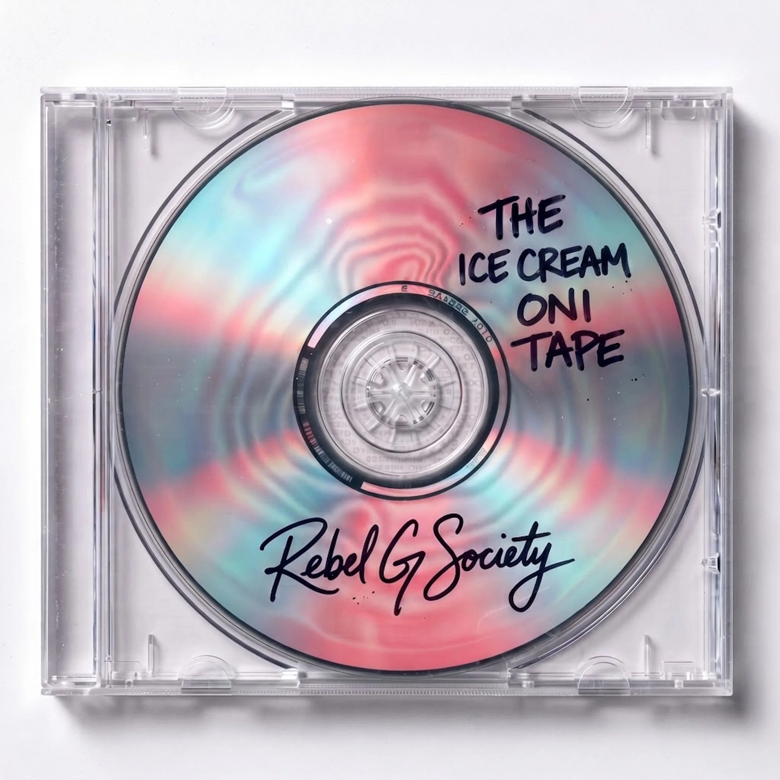 THE ICE CREAM ONI TAPE — ARTIST-SIGNED CD
