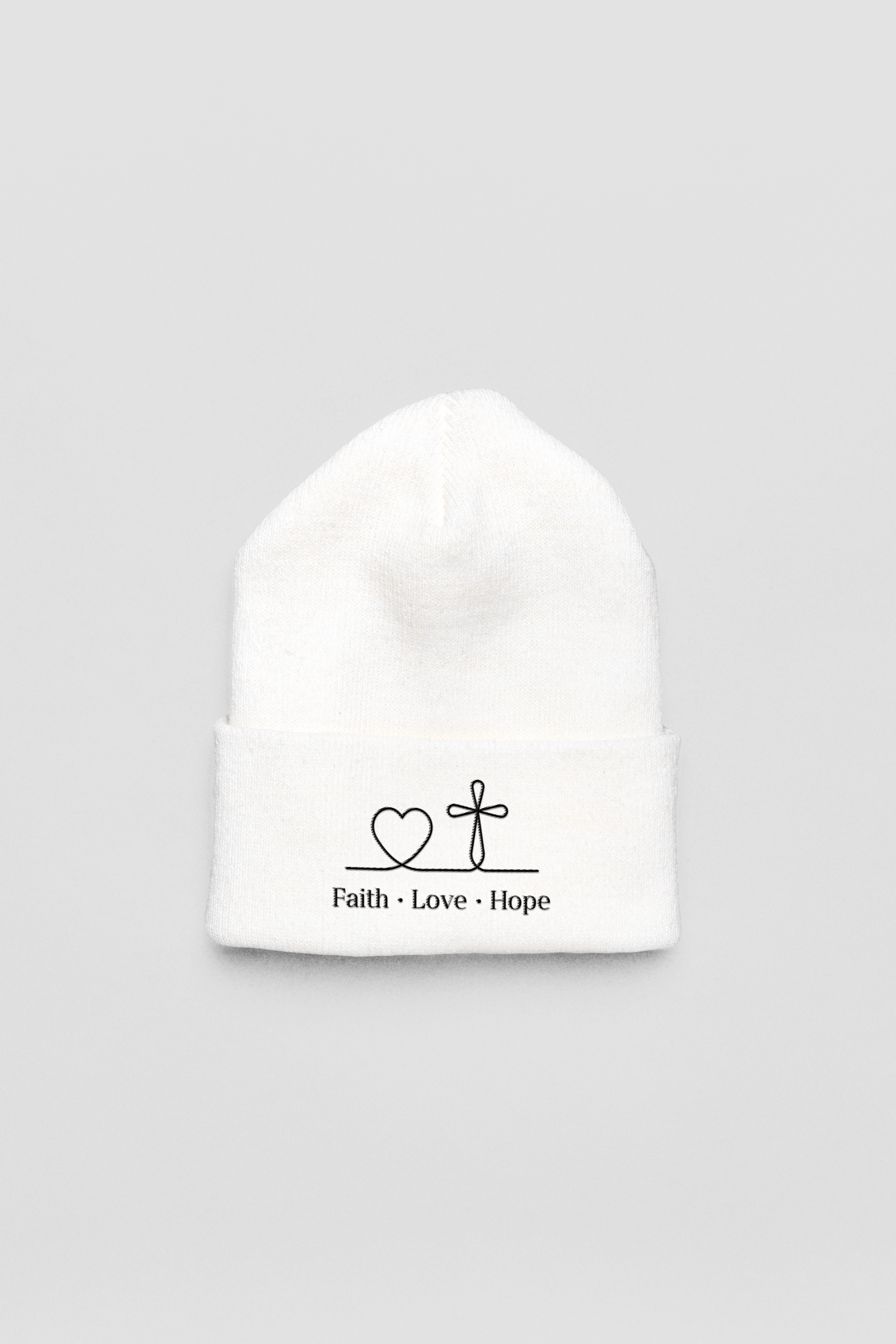 Faith Love Hope Beanie