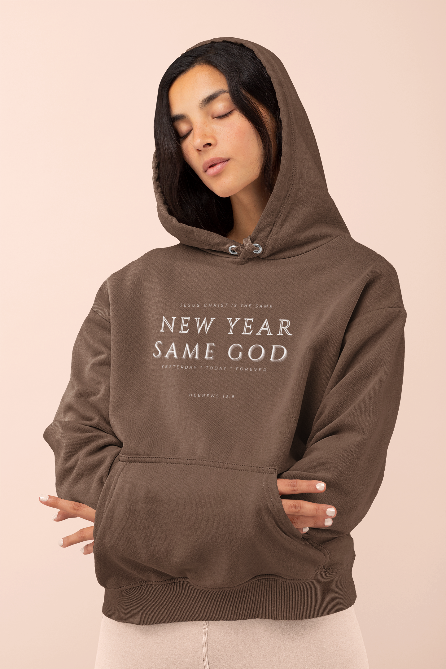 'New Year Same God' Cozy Hoodie