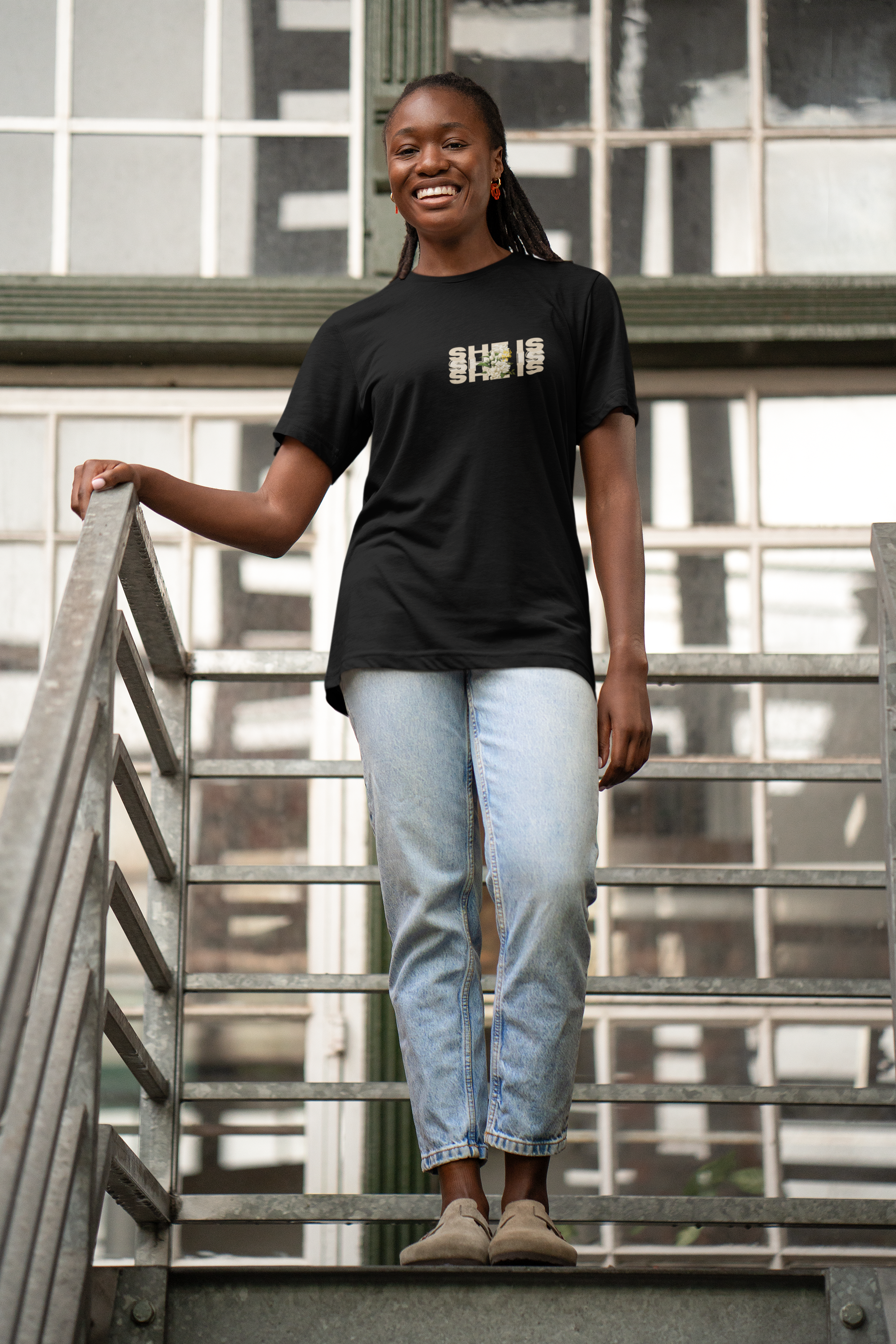 'She Is' Empowerment Tee