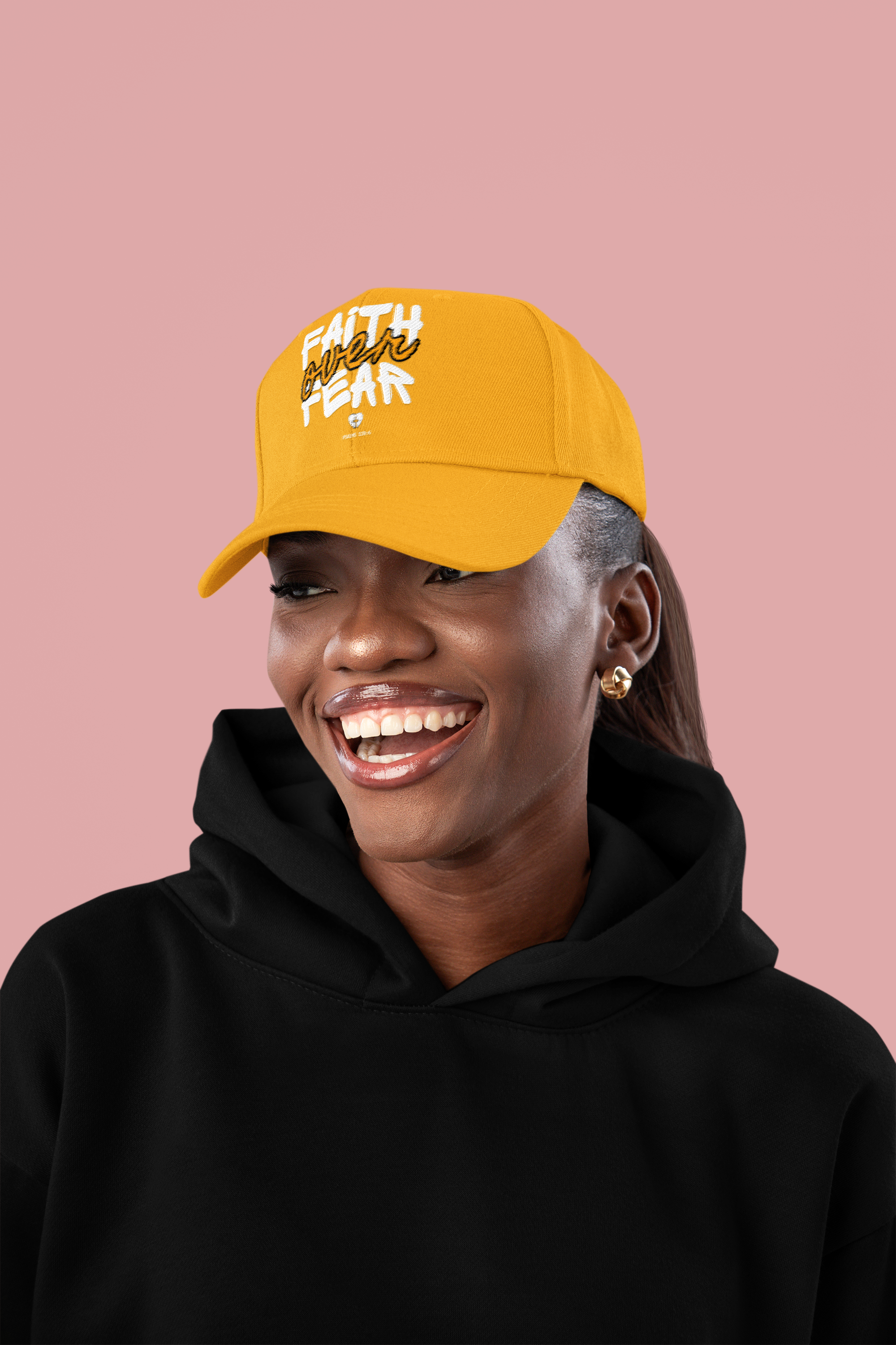 Faith Over Fear Inspirational Cap