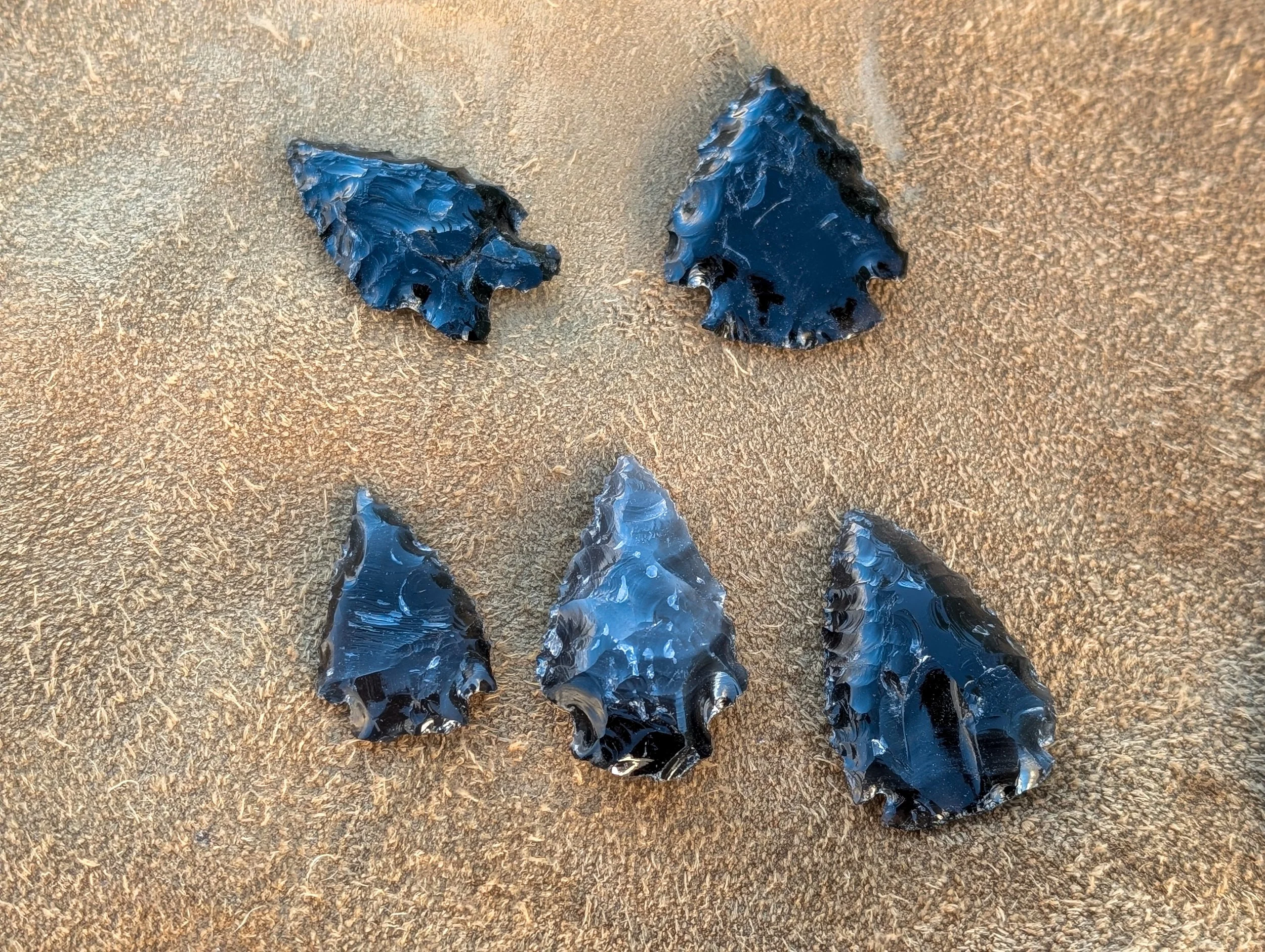 Flint knapping, Stone work, glass work, primitive skills