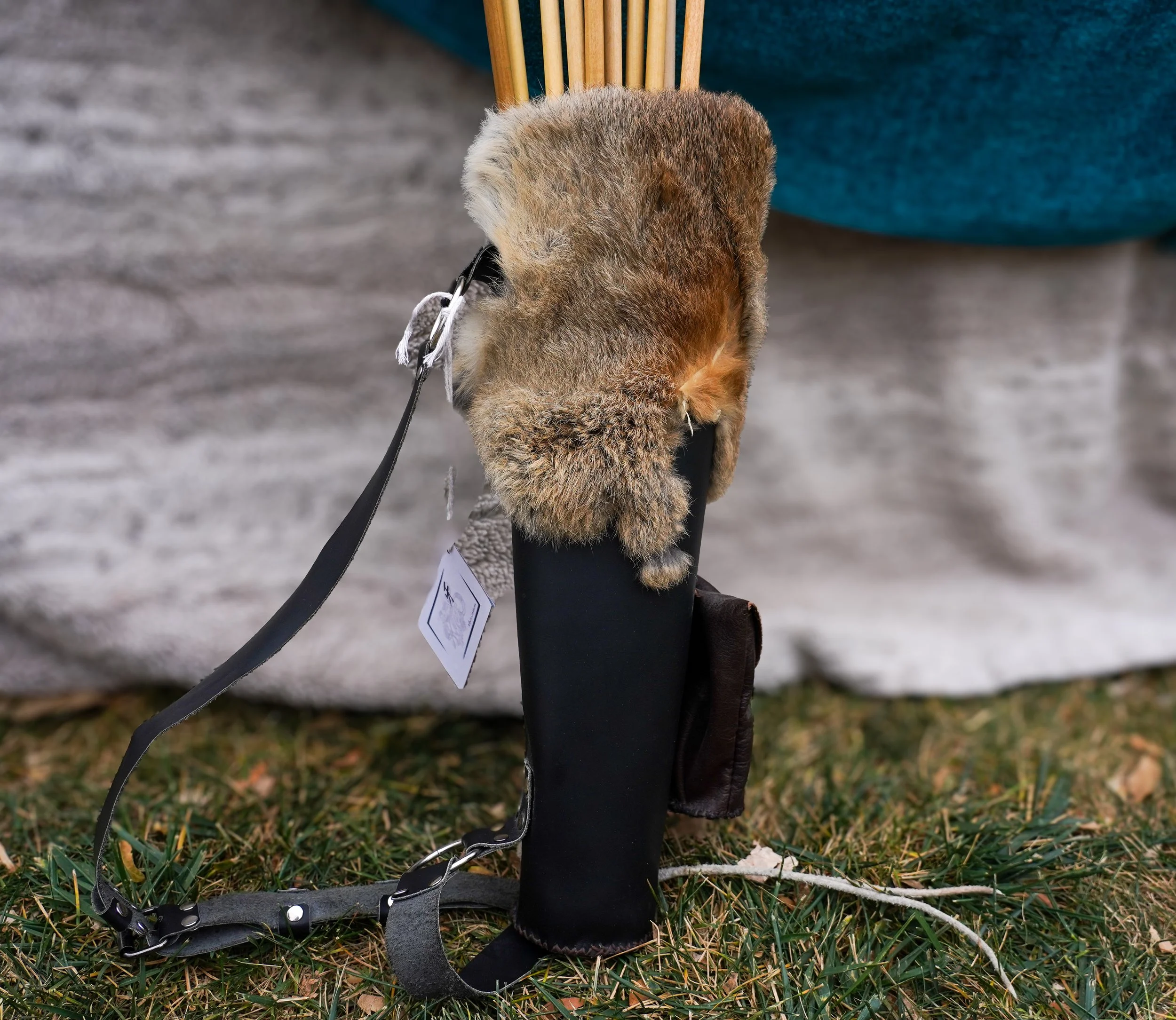 Cow hide- rabbit fur quiver- 5 (4).jpg