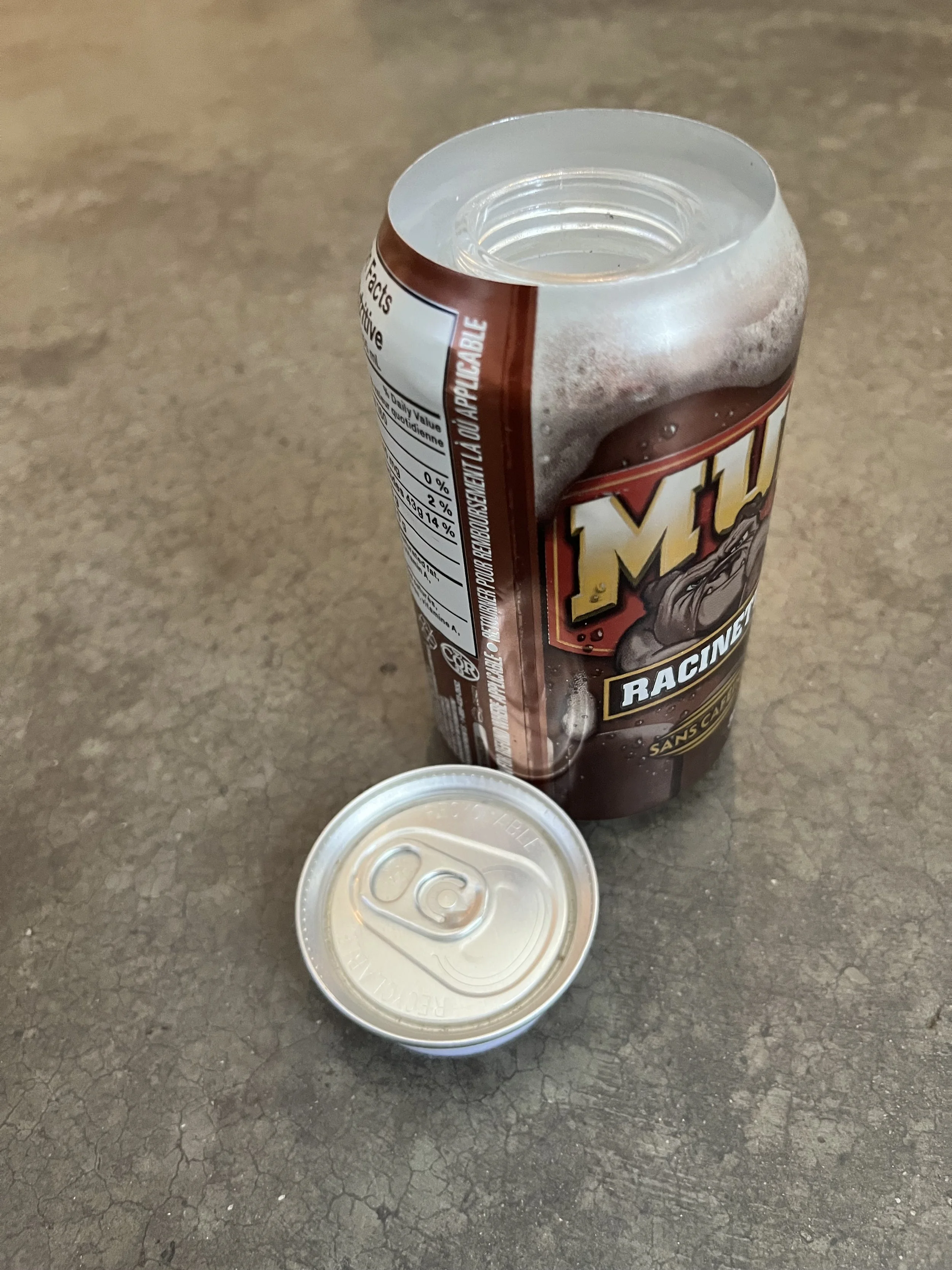 A handmade stash can soda safe.