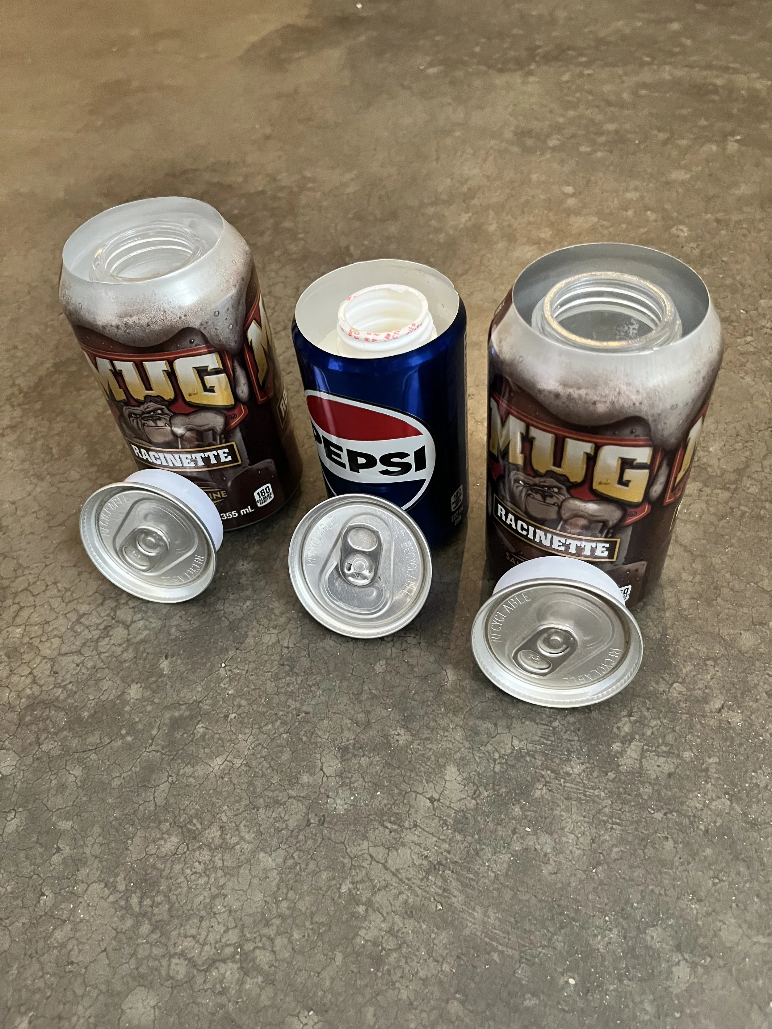 Stash can soda safes.